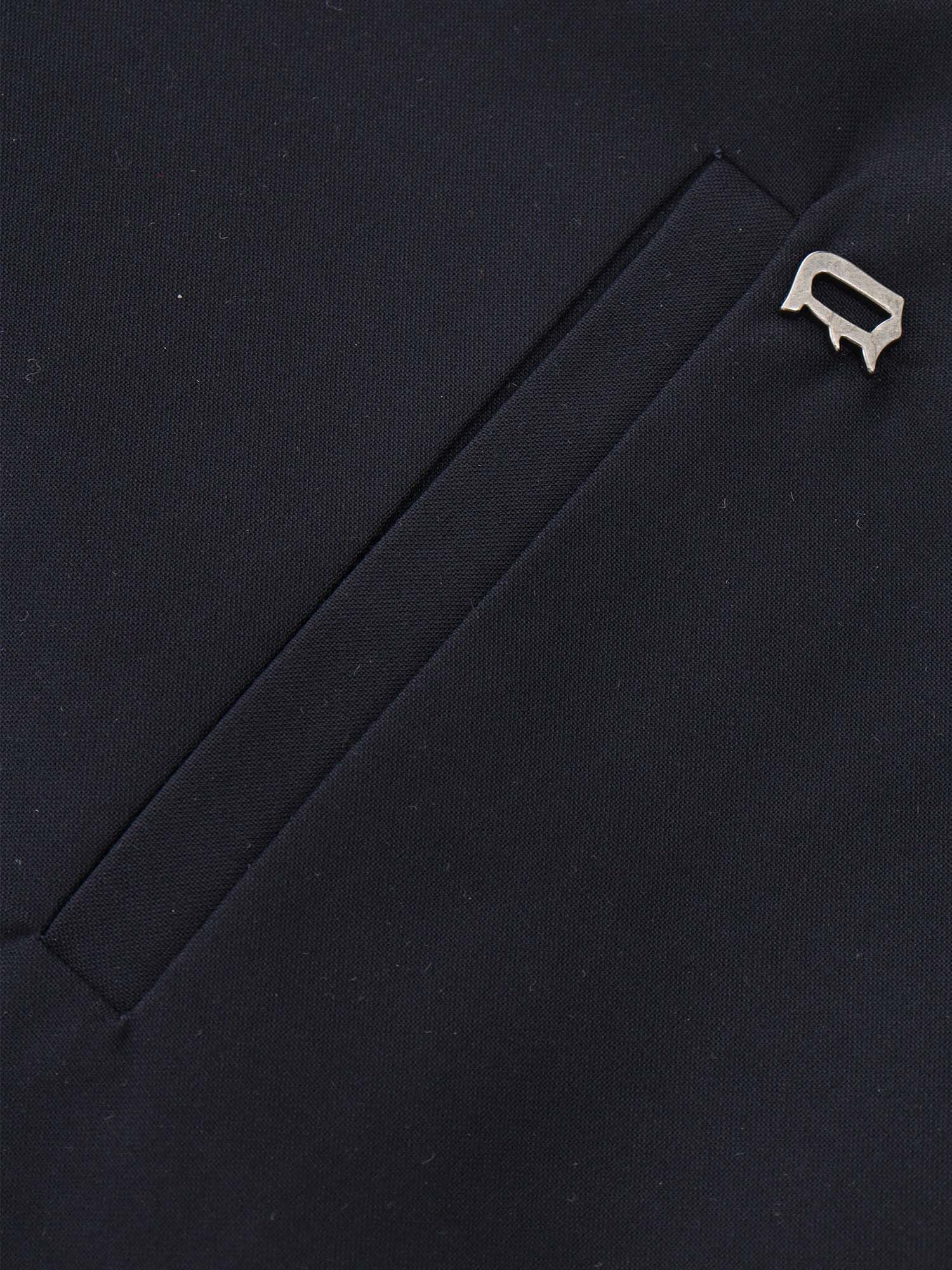 Dondup Logo-plaque Waistcoat In Blue