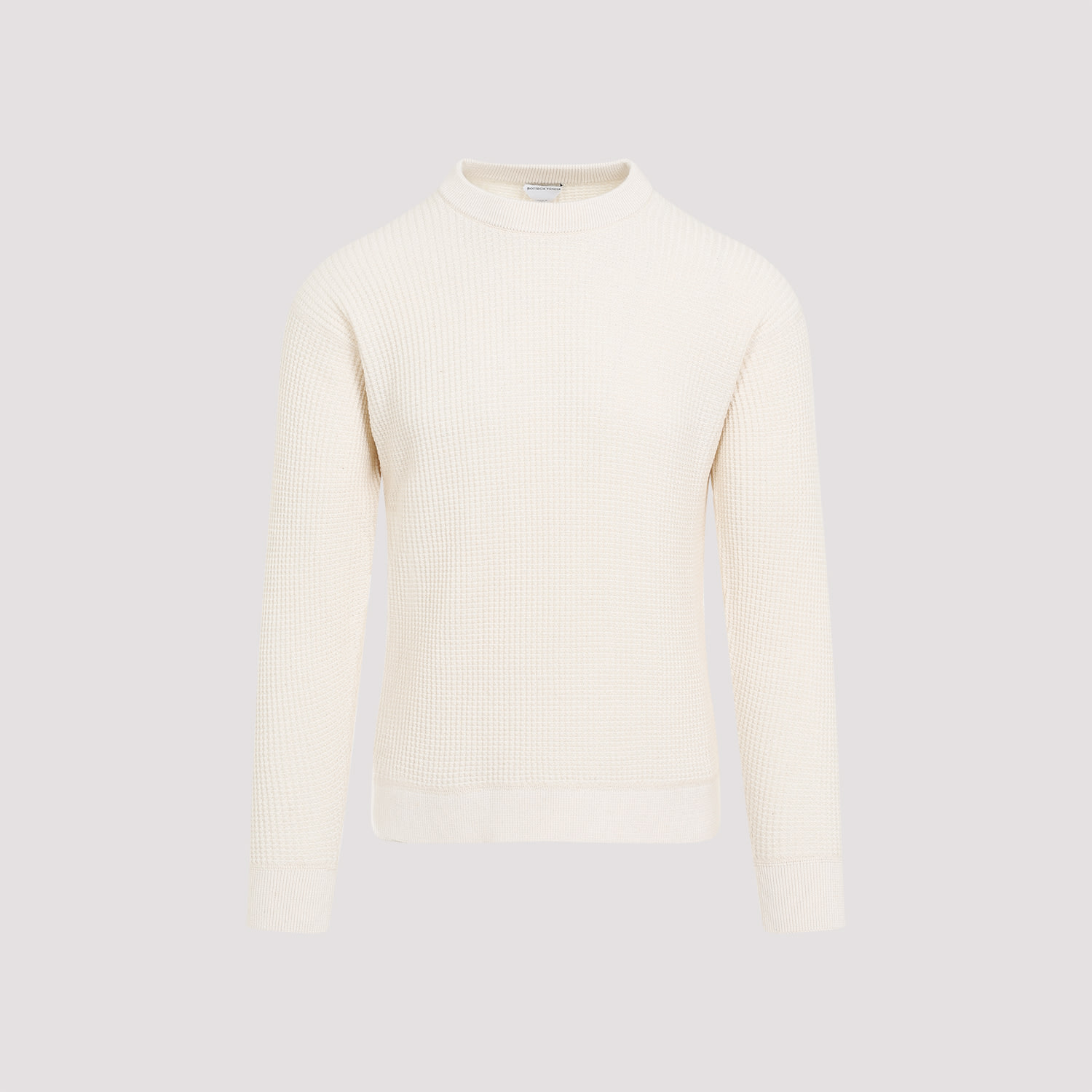 Shop Bottega Veneta Cotton Sweater In Dove