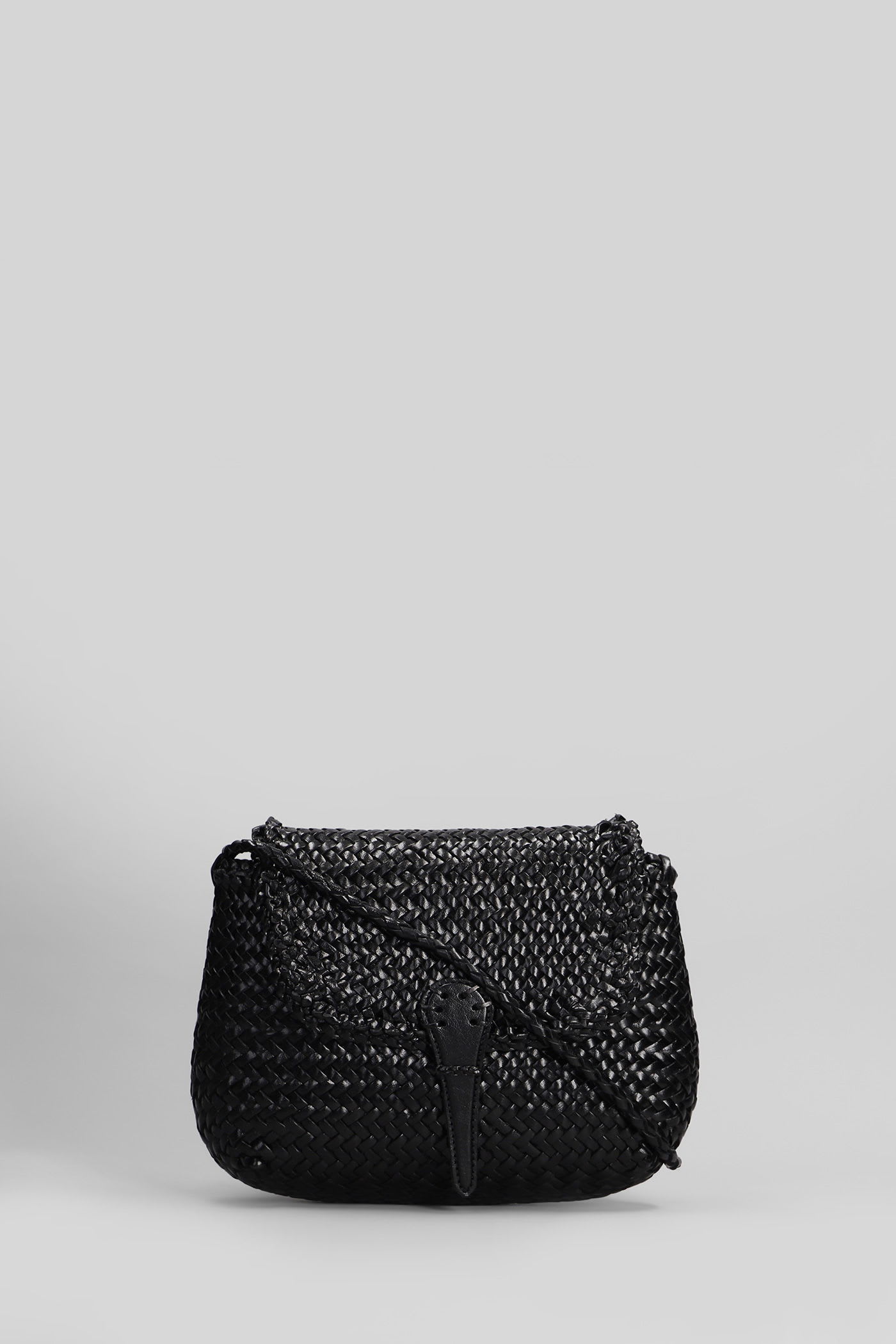 Mini City Bag Shoulder Bag In Black Leather