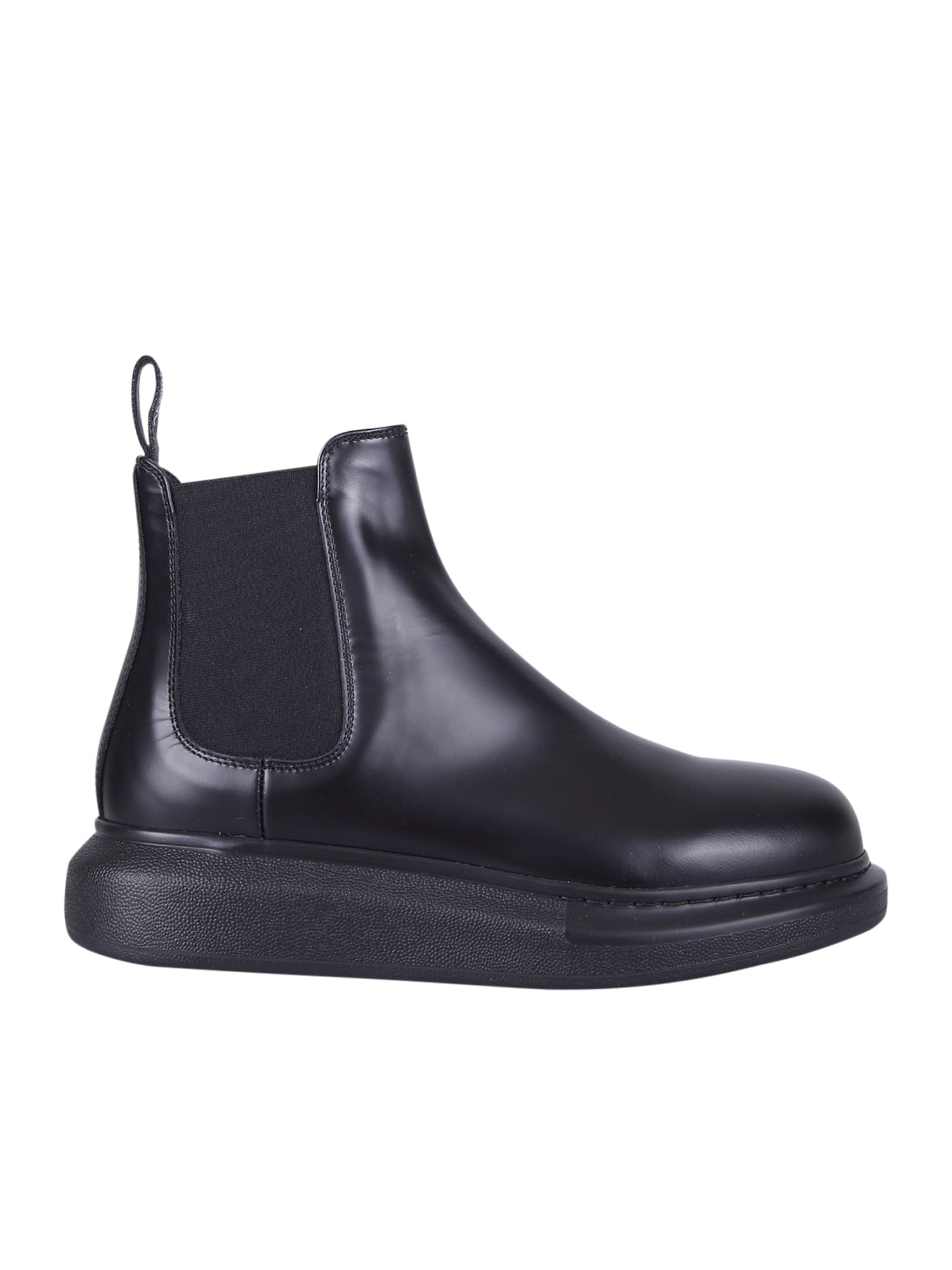 Shop Alexander Mcqueen Ankle Boots In Black