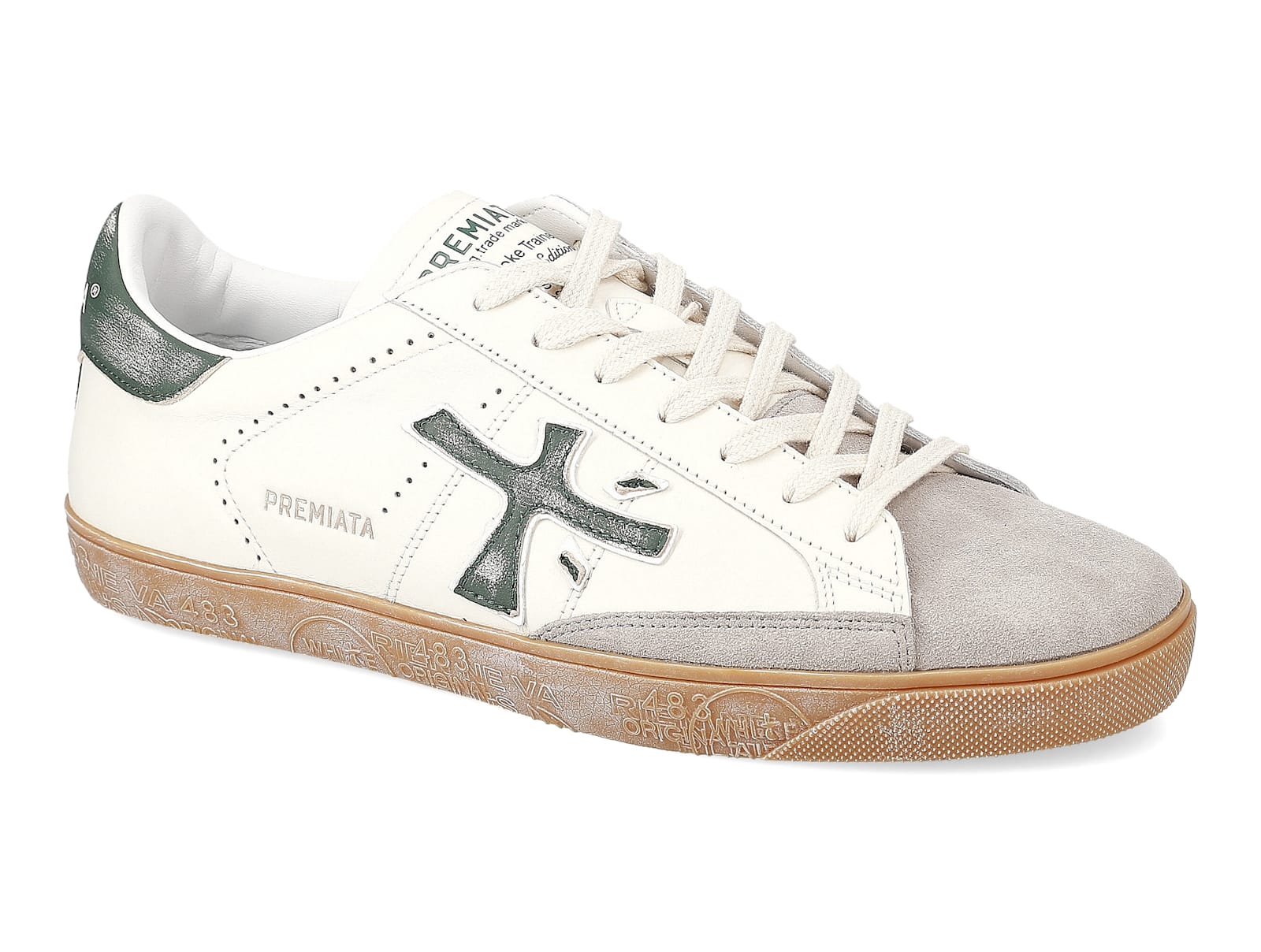 Shop Premiata Steven In White