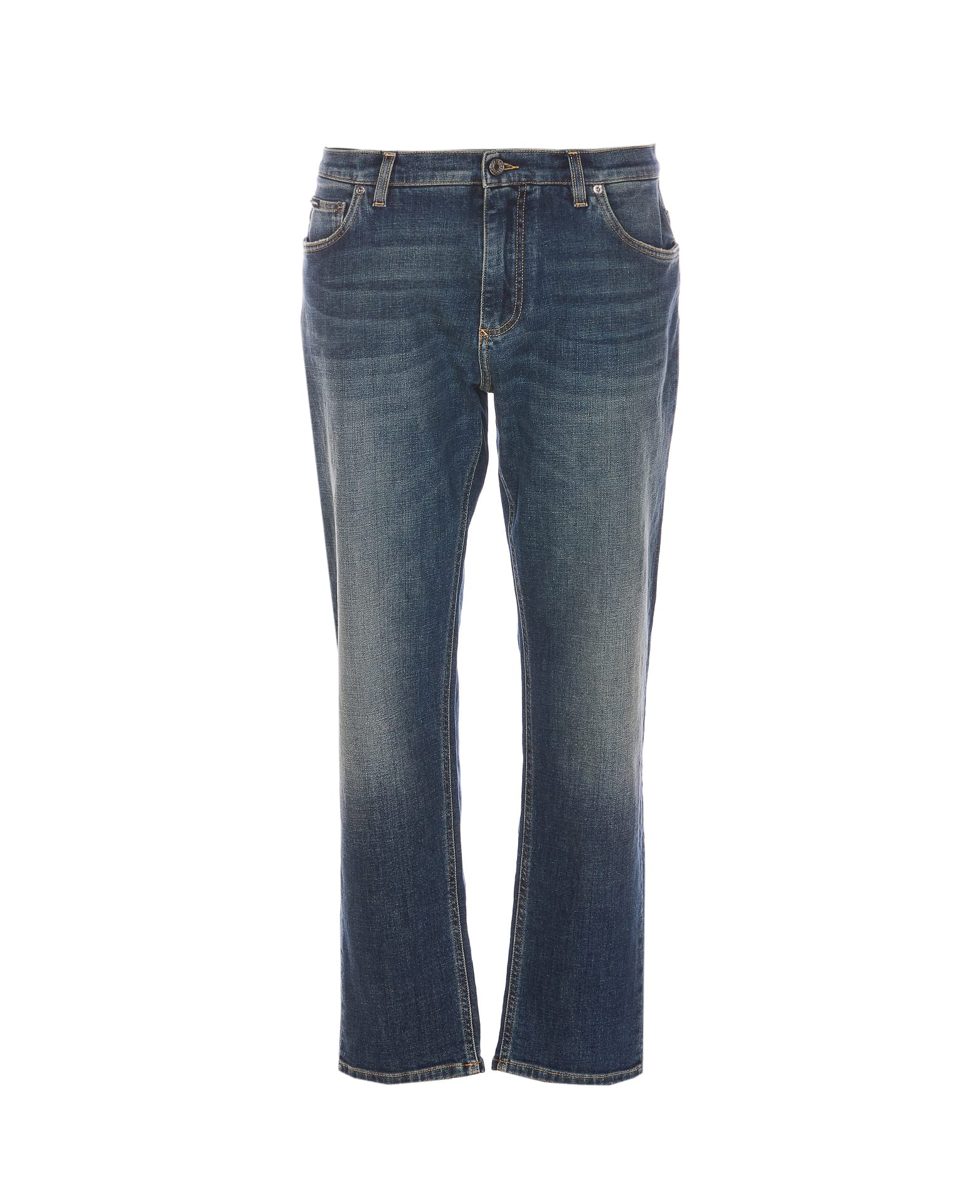 Shop Dolce & Gabbana Denim Jeans In Blue