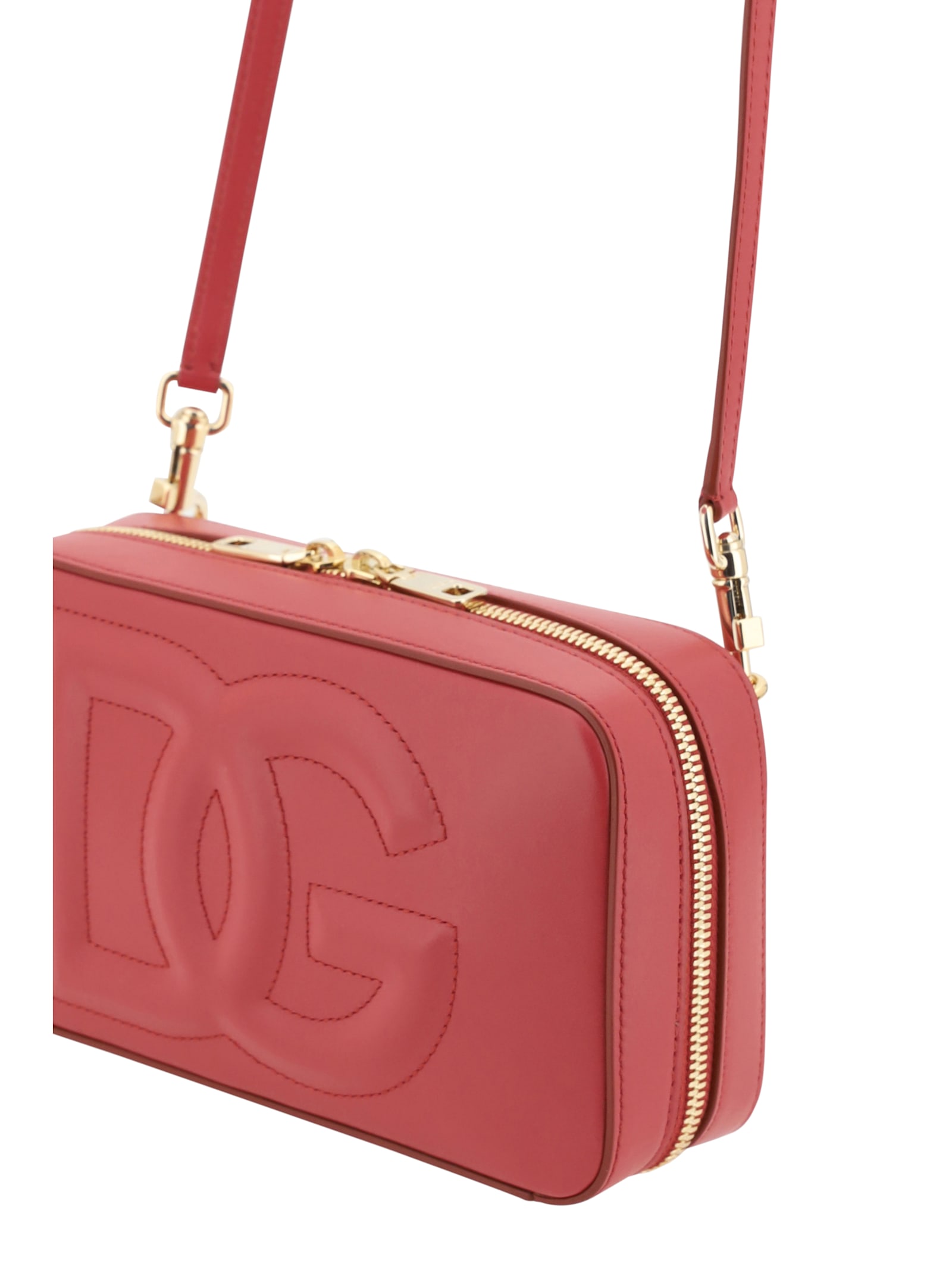 Dolce & Gabbana Shoulder Bag In Rosso