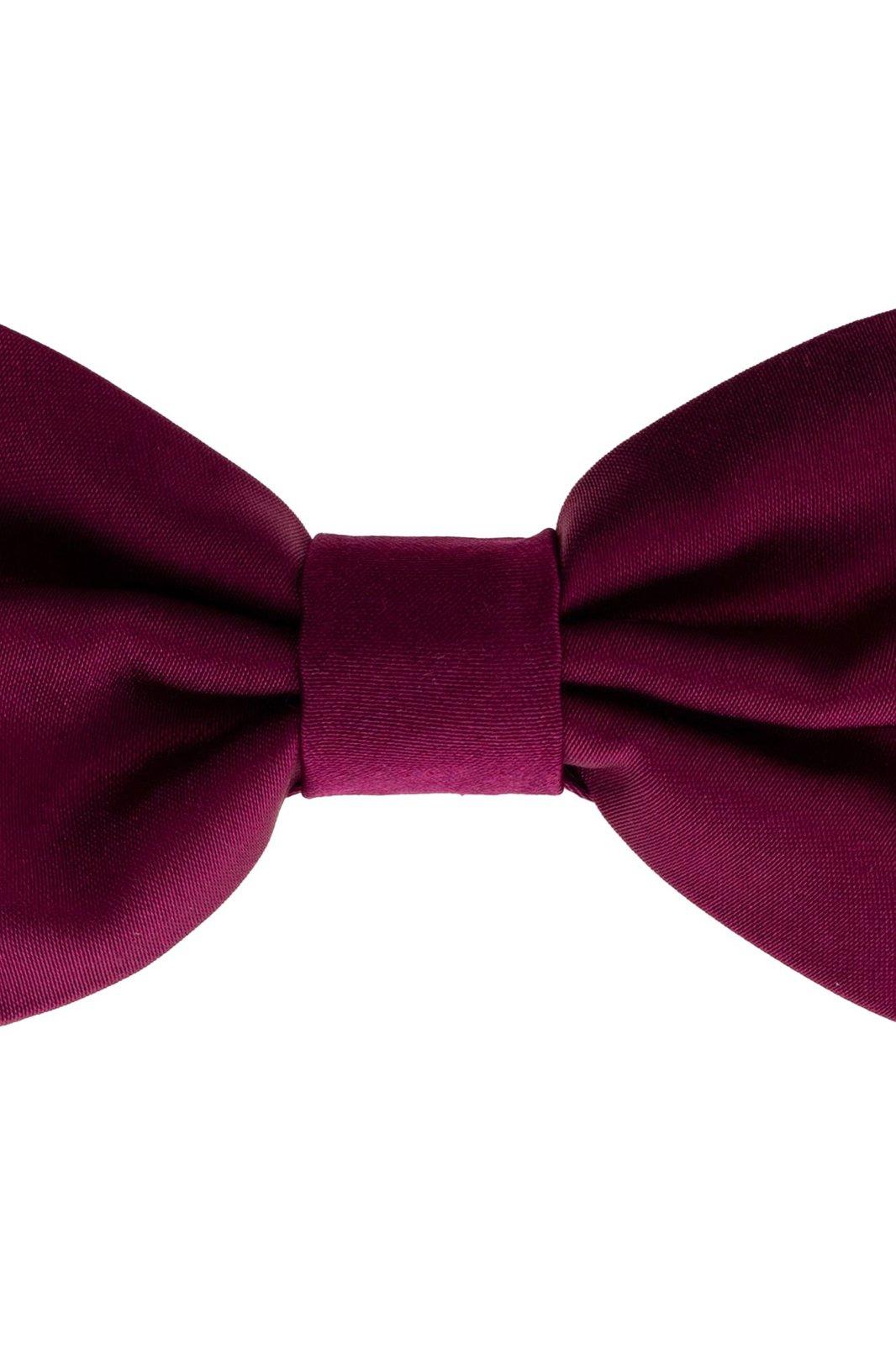 Shop Dolce & Gabbana Bow Tie In Red
