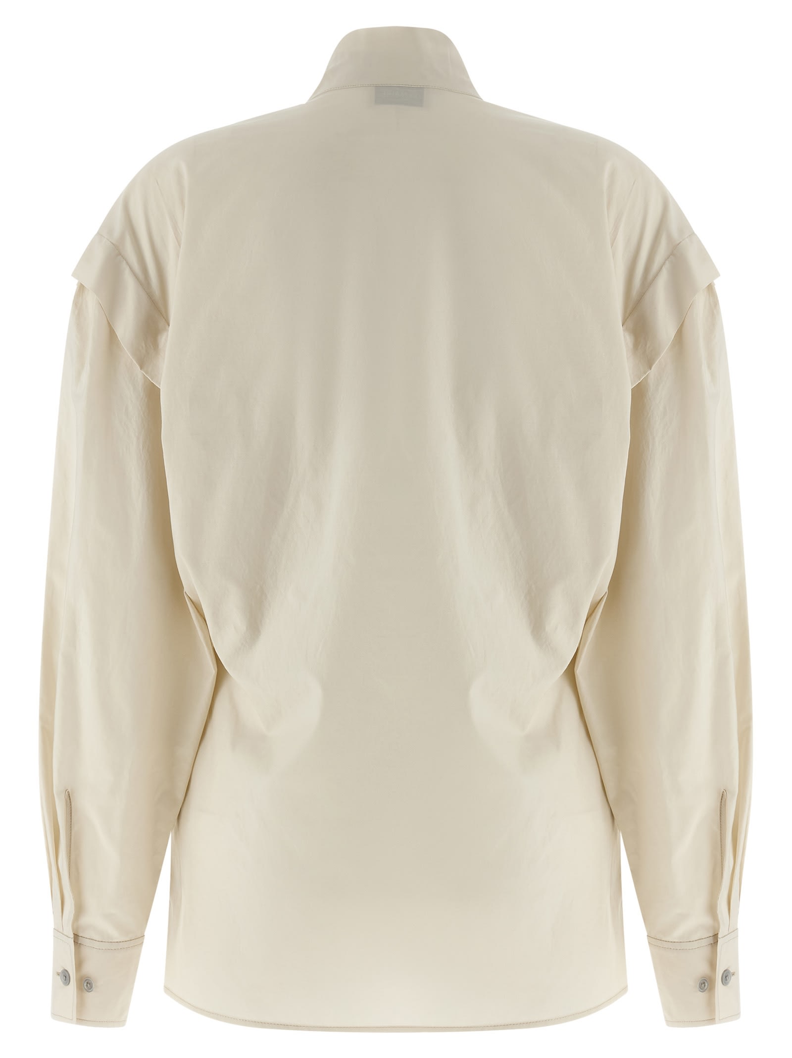 Lemaire Ascot Blouse In Neutral