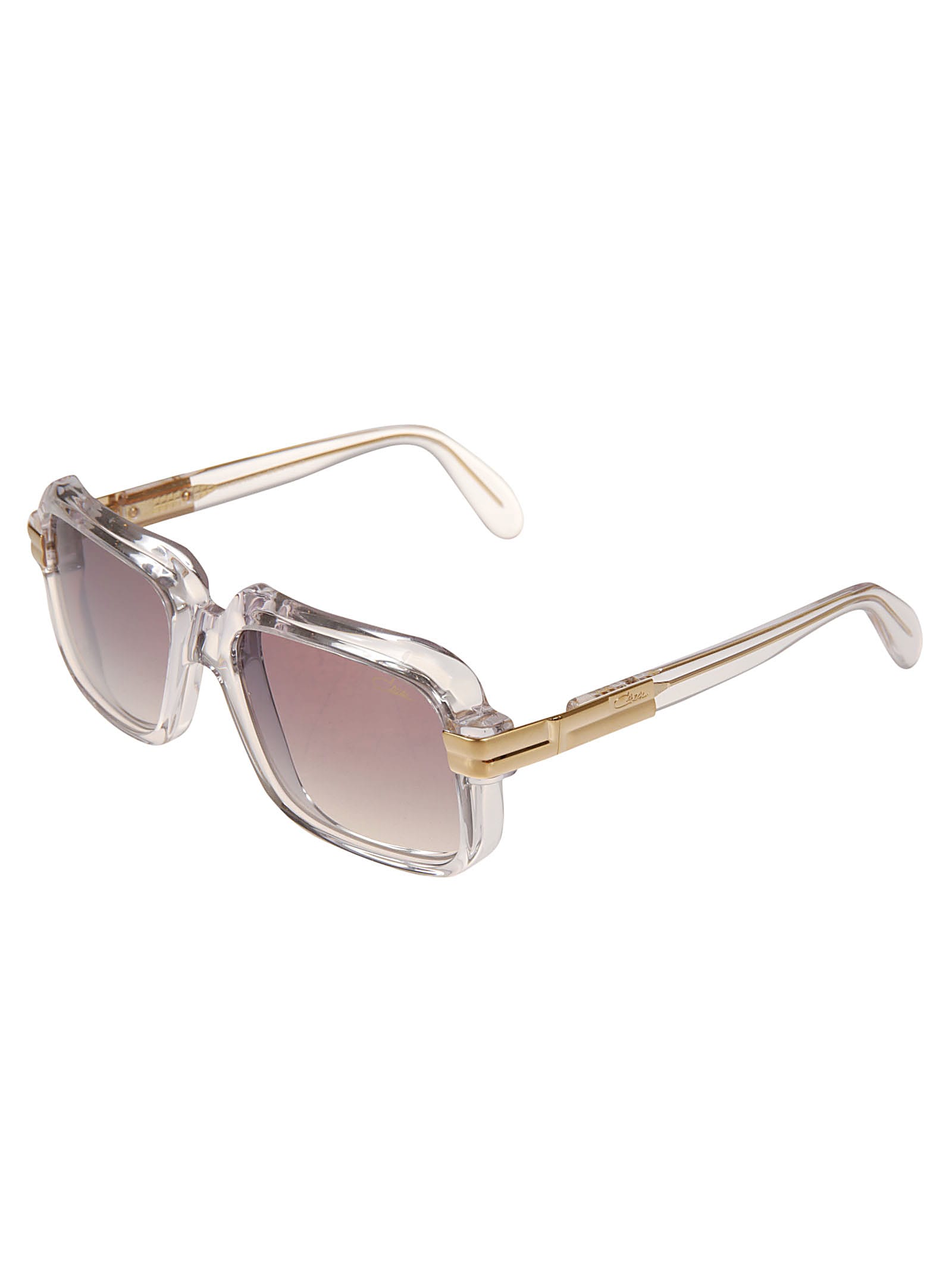 Cazal Square Transparent Frame Sunglasses In Mod 607/3