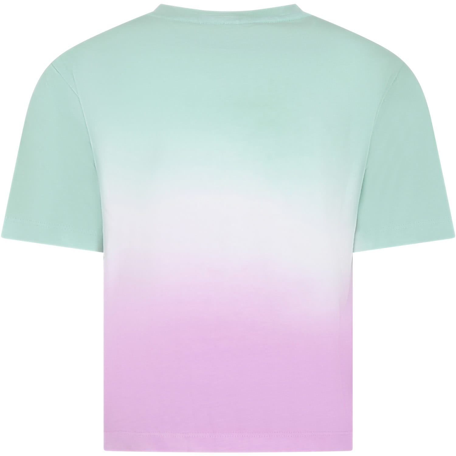 Stella Mccartney Tie-dye Cotton Jersey T-shirt In Multicolor