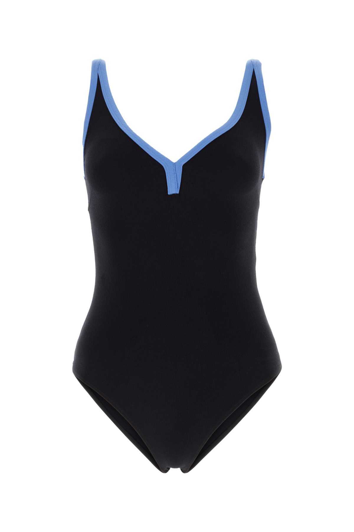 Black Stretch Nylon Maria Swimsuit