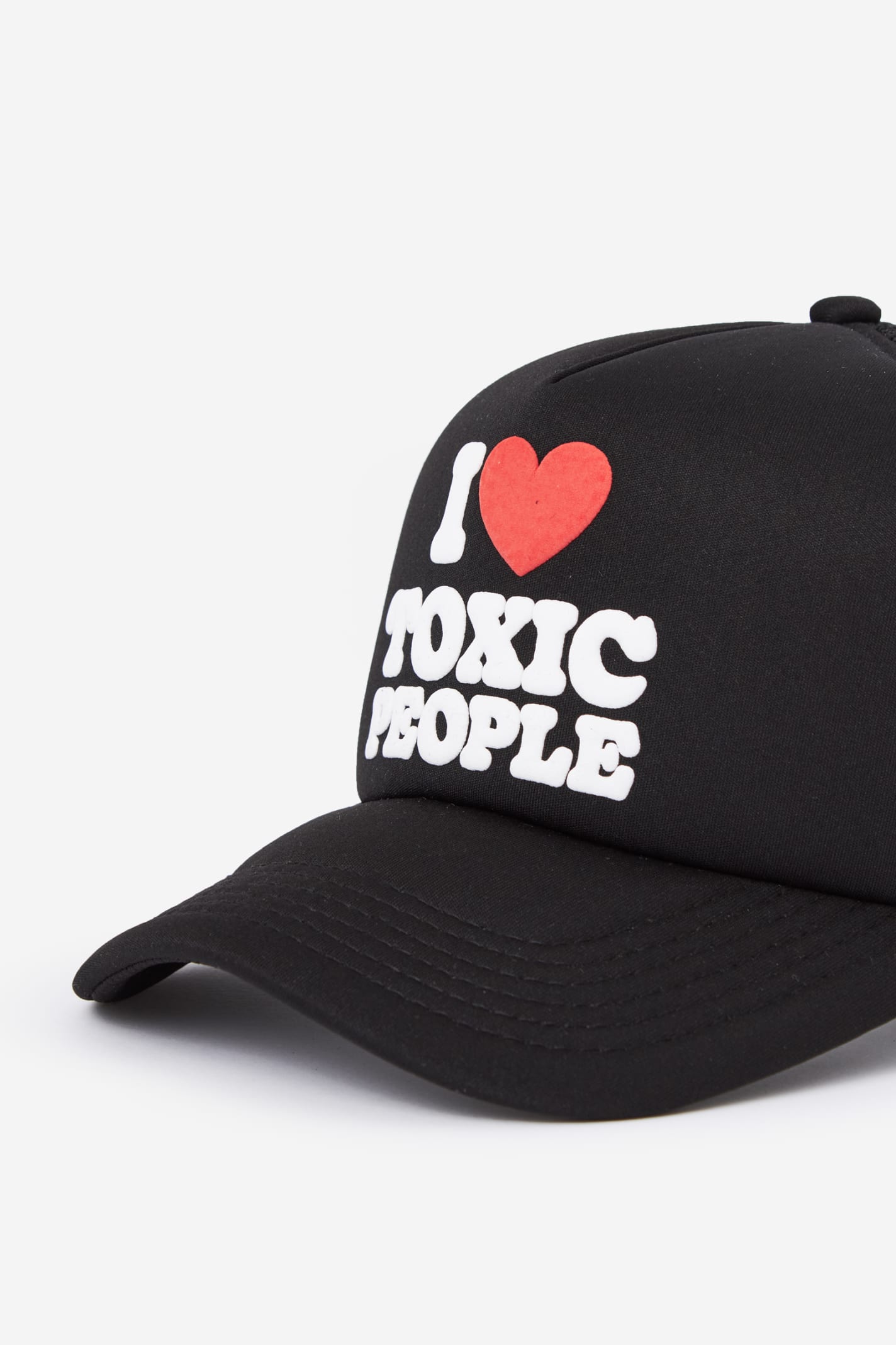 Shop Pleasures Toxic Trucker Hats In Black
