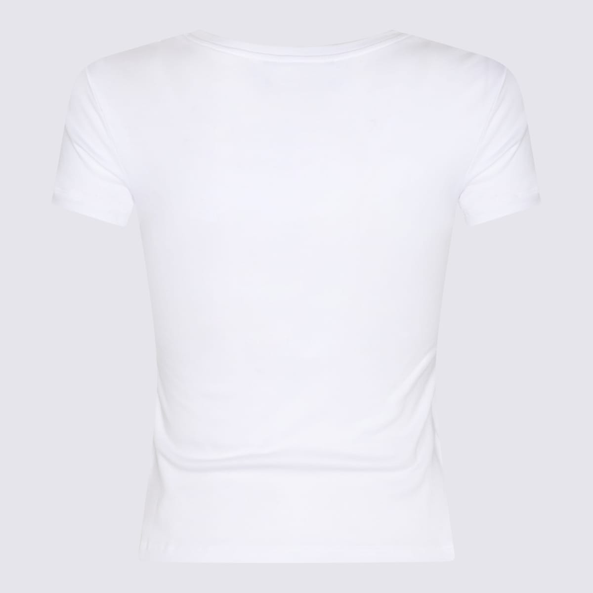 Shop Blumarine White Cotton T-shirt