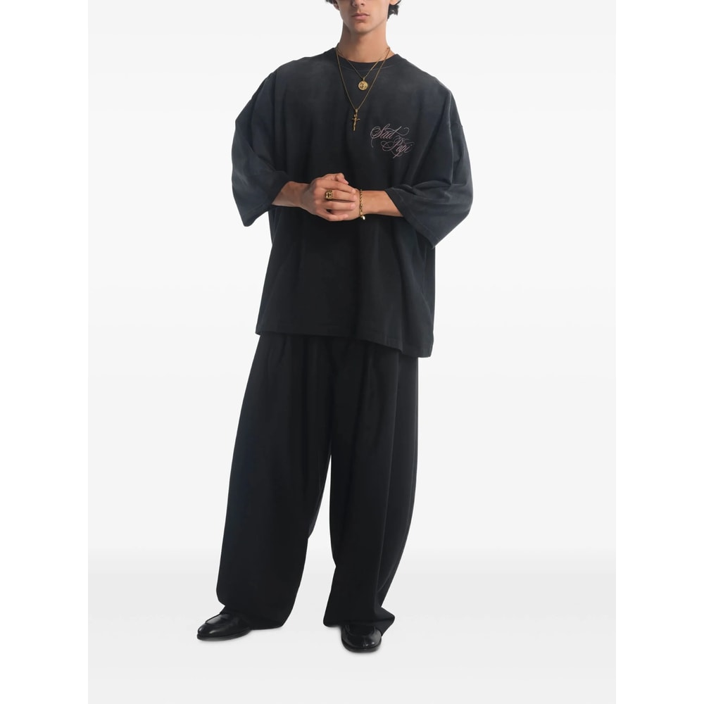 Willy Chavarria T-shirt In Black