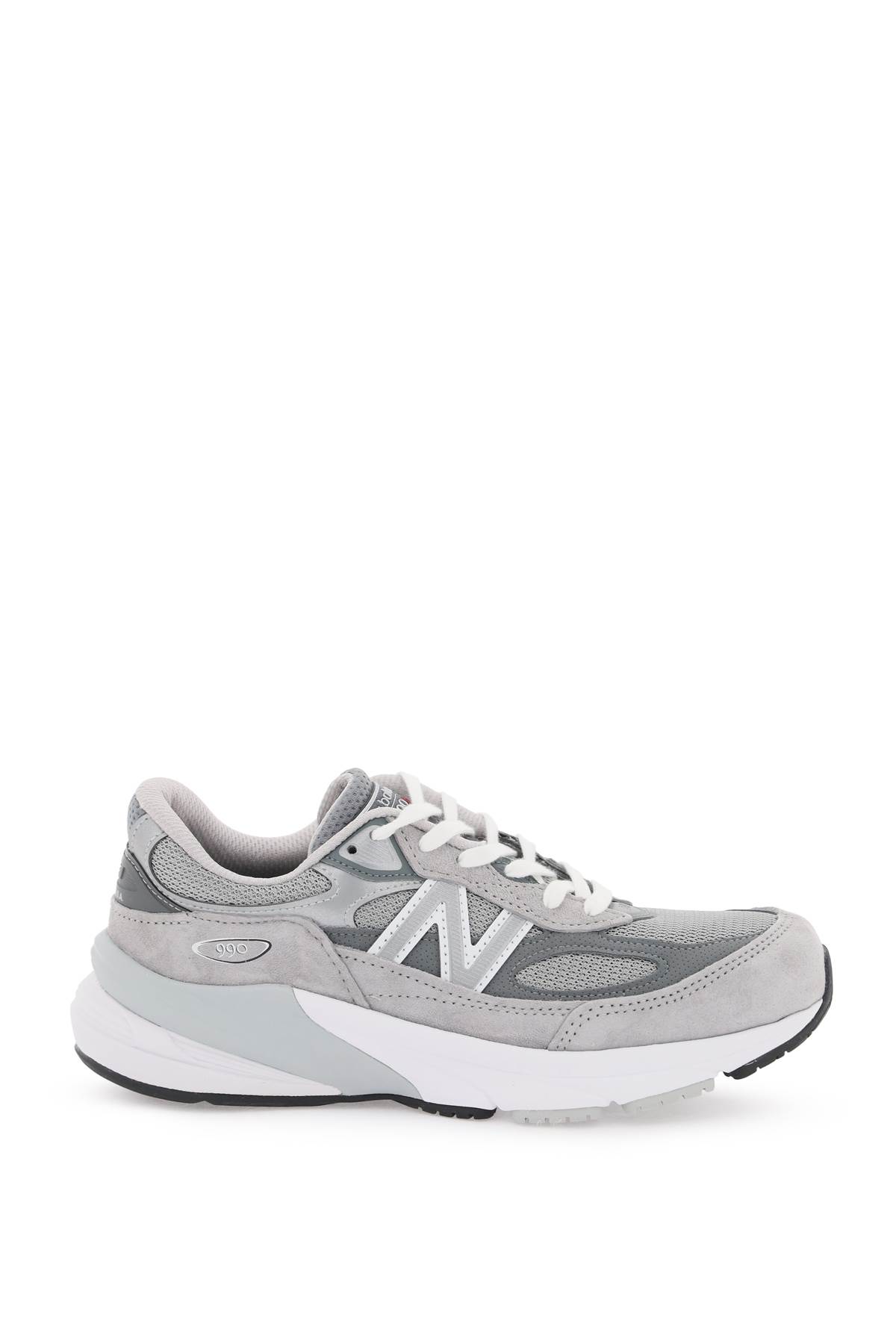 Shop New Balance 990v6 Sneakers Made In In Cool Grey B (grey)