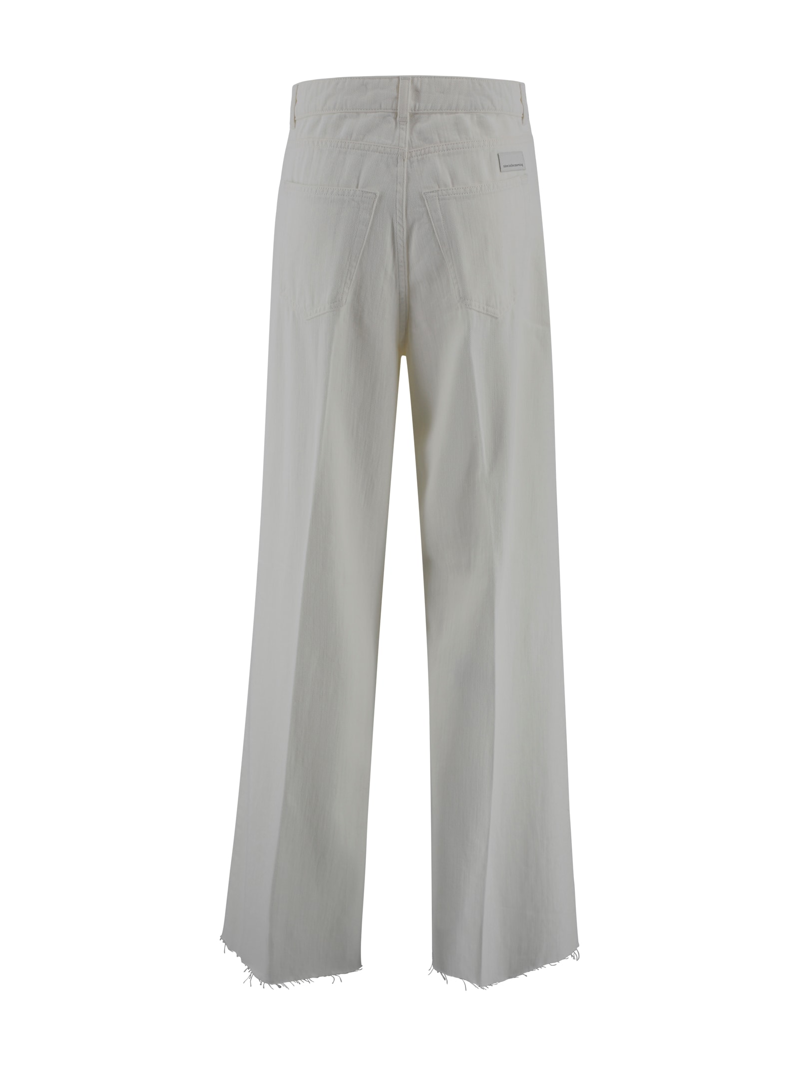Nine In The Morning Mid-rise Trousers In Gray