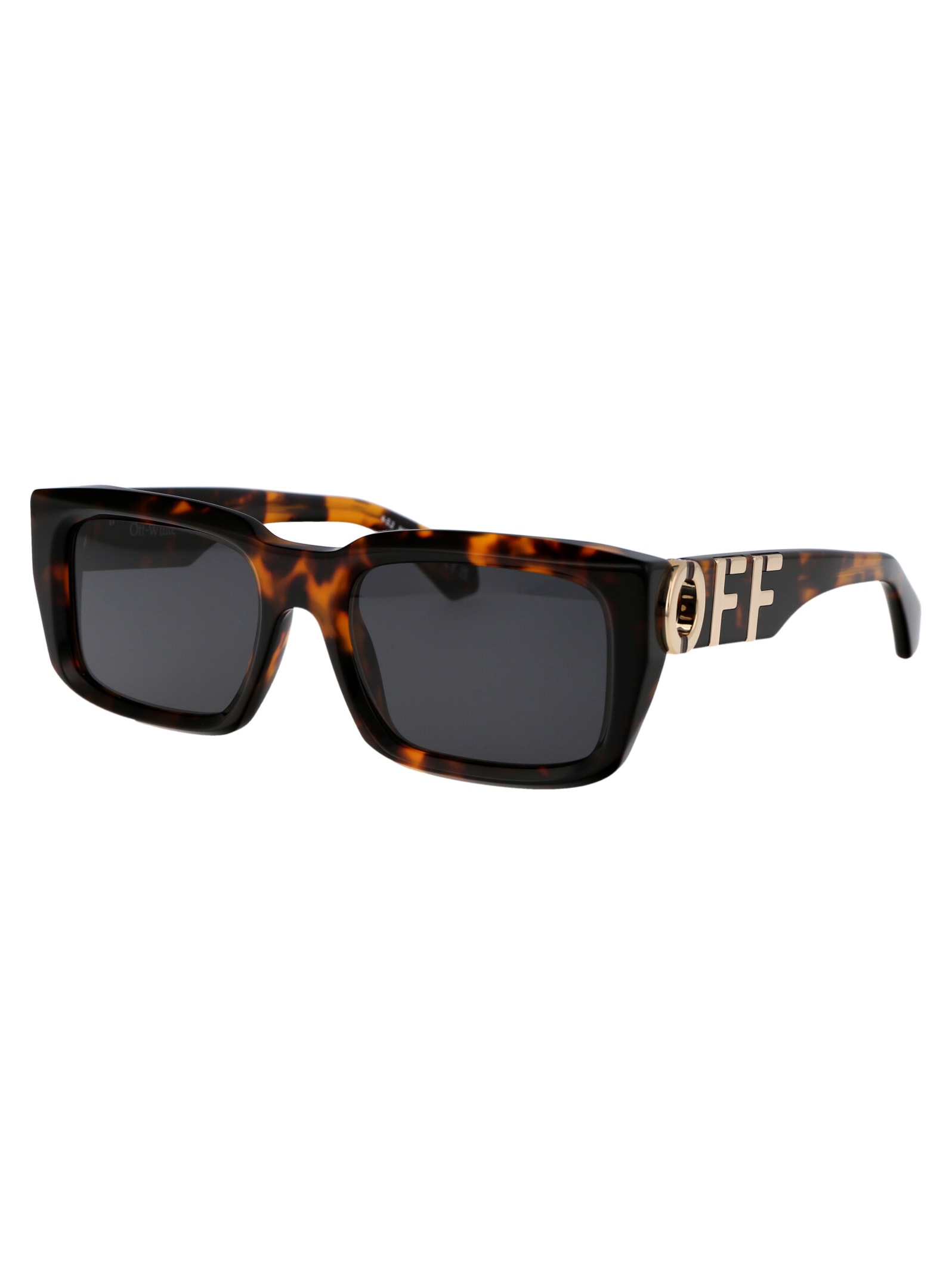 Shop Off-white Hays Sunglasses In 6007 Havana