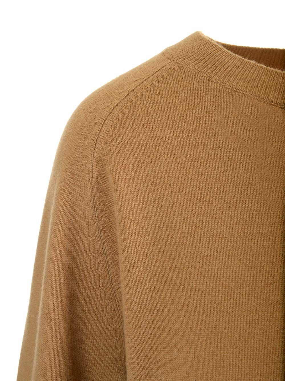 Shop Dries Van Noten Cashmere Knit Sweater In Beige