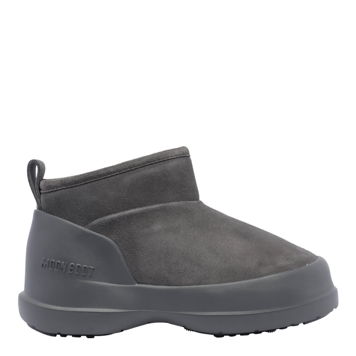 Moon Boot Luna Logo-printed Boots In Grey