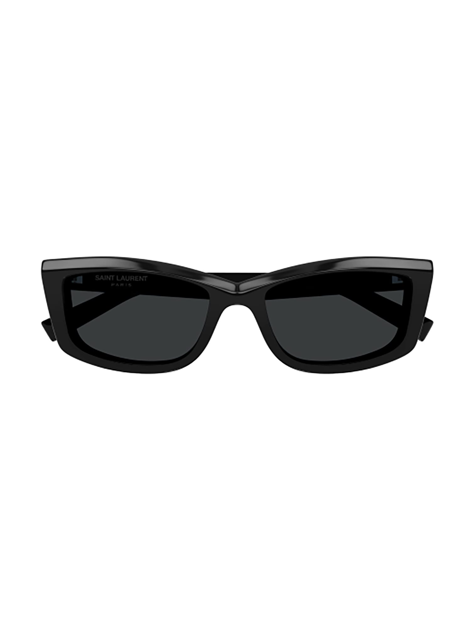 Shop Saint Laurent Sl 658 Sunglasses In Black Black Black