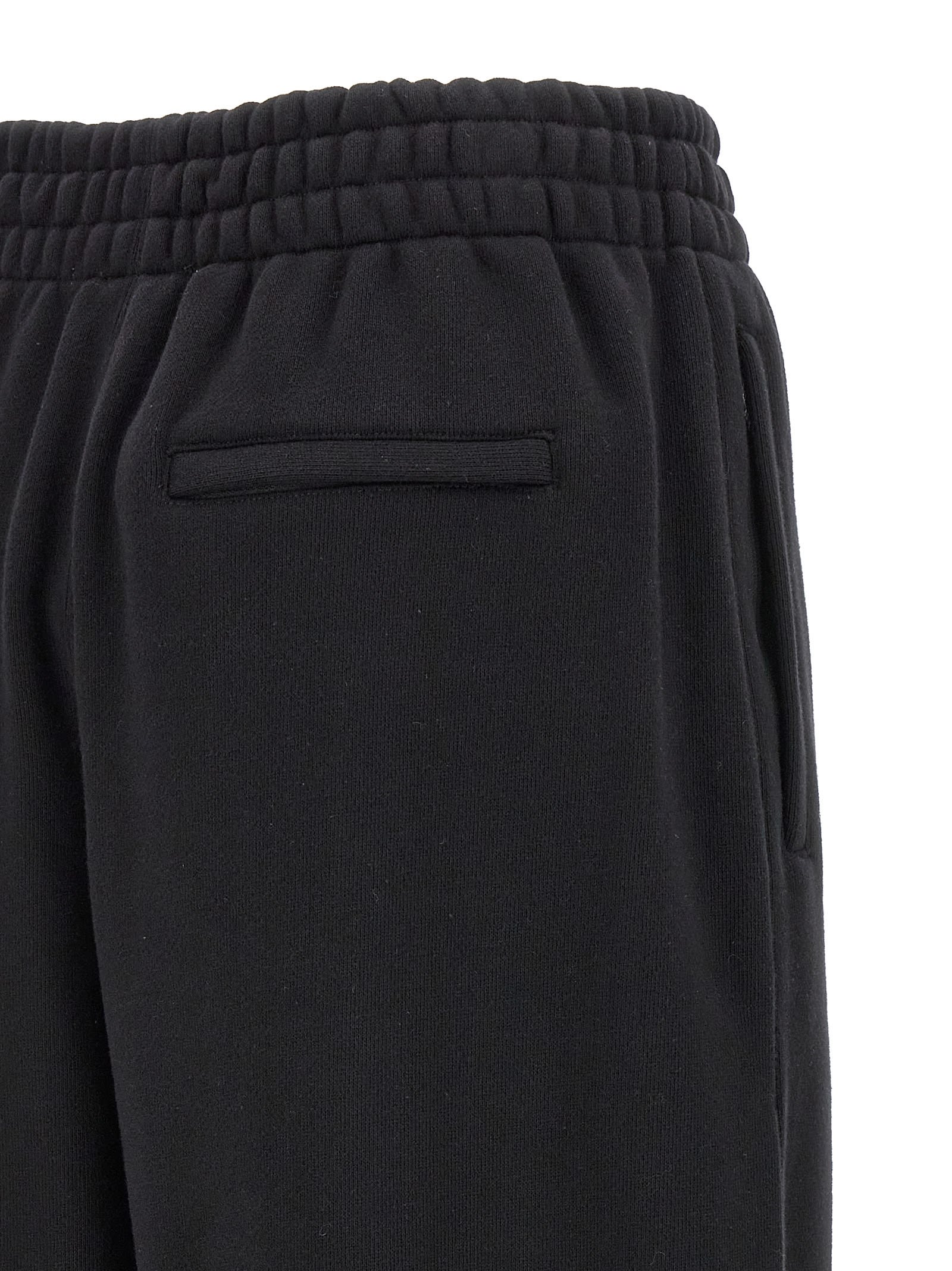 Shop Alexander Wang T Essential Terry Joggers In Black