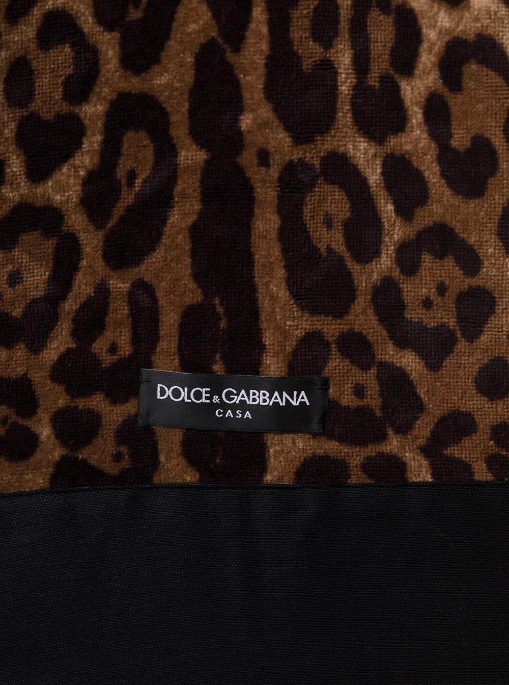 Shop Dolce & Gabbana Multicolor Kimono Bathrobe With All-over Leopard Print In Cotton  In Brown