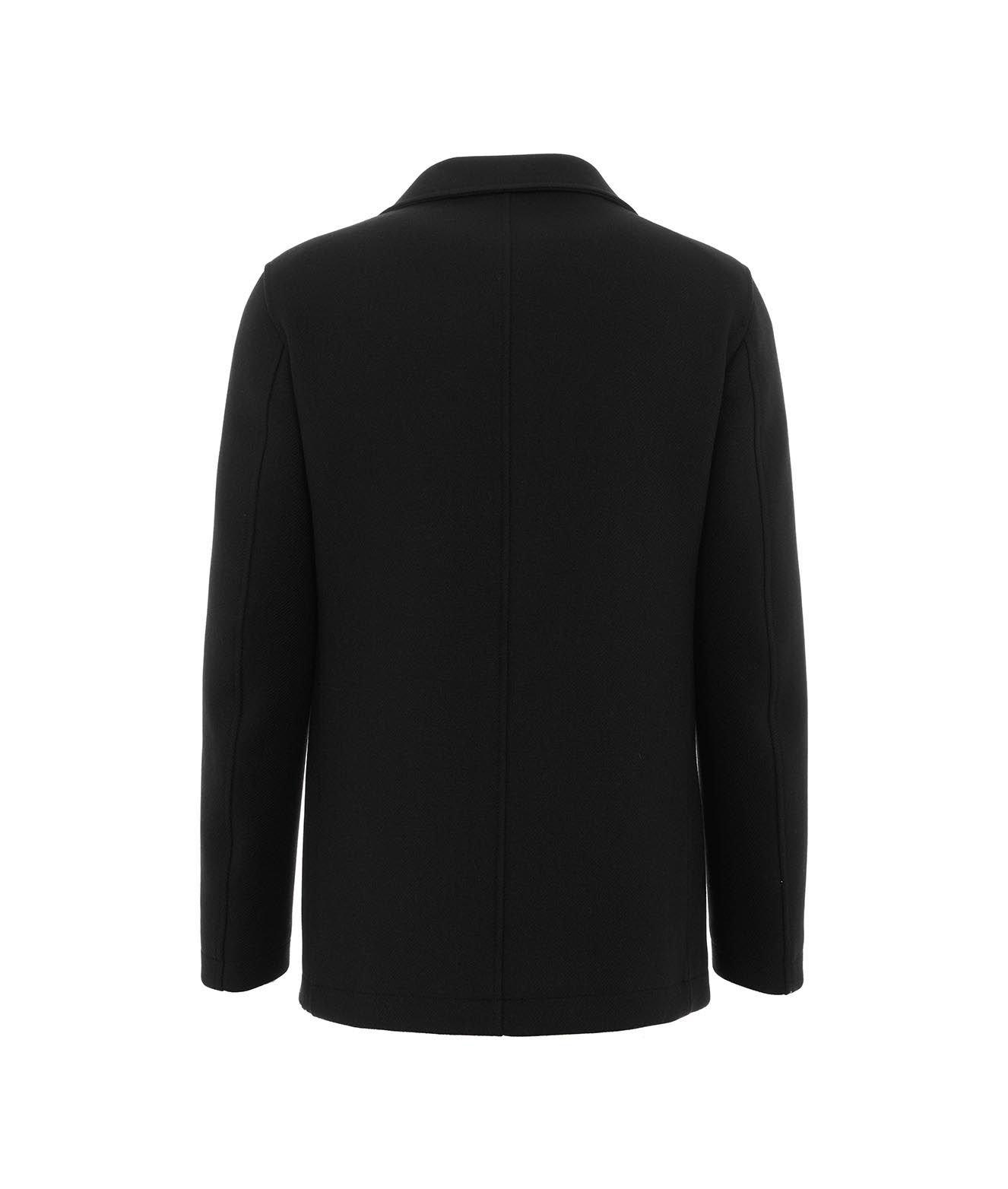 Shop Herno Double-breasted Blazer In Nero