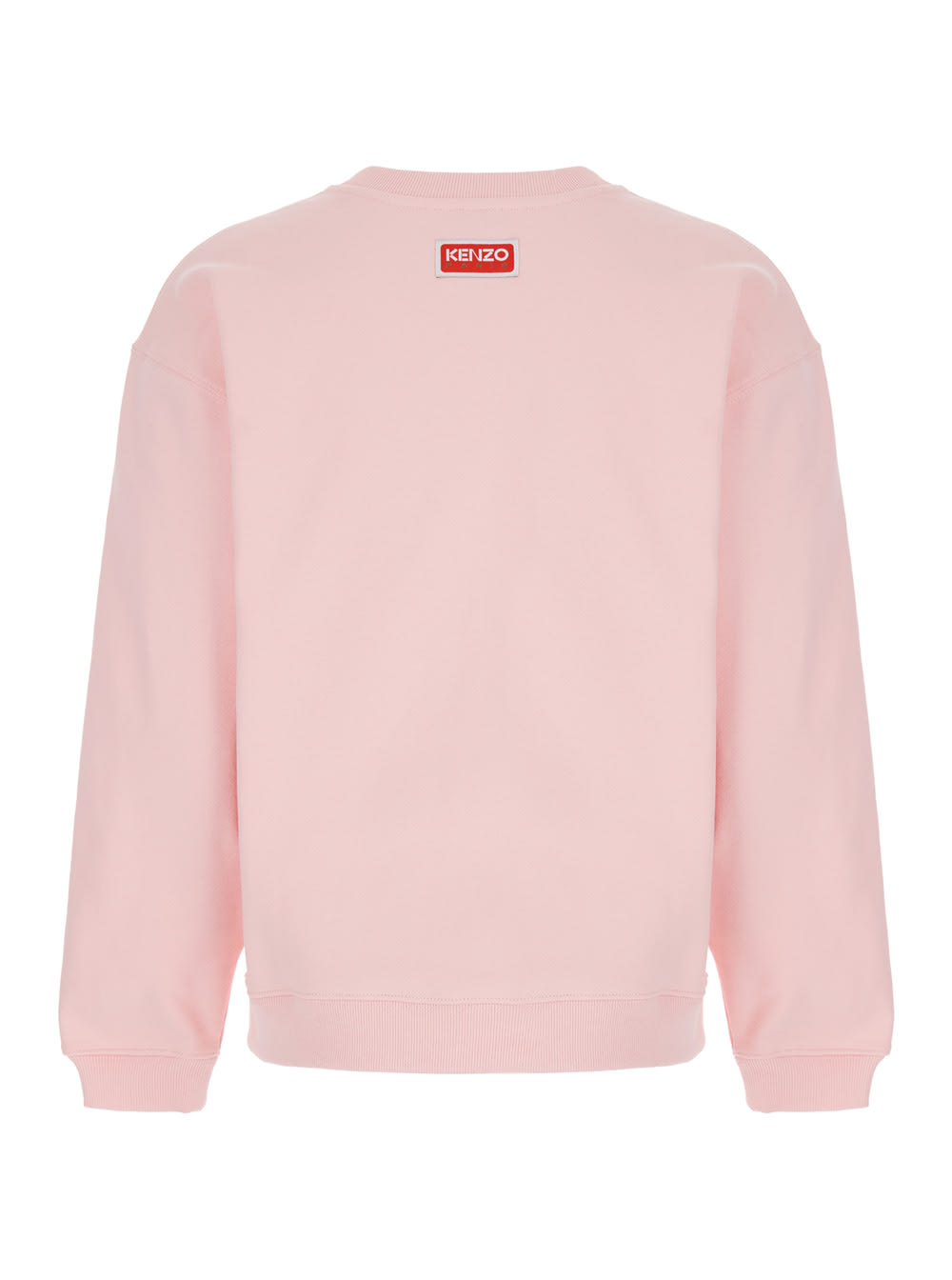 Shop Kenzo Boke Placed Regular Sweatshirt In Pink