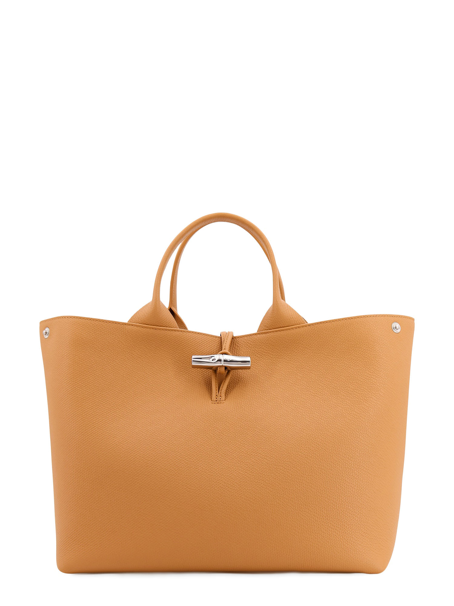 Le Roseau Textured Leather Handbag