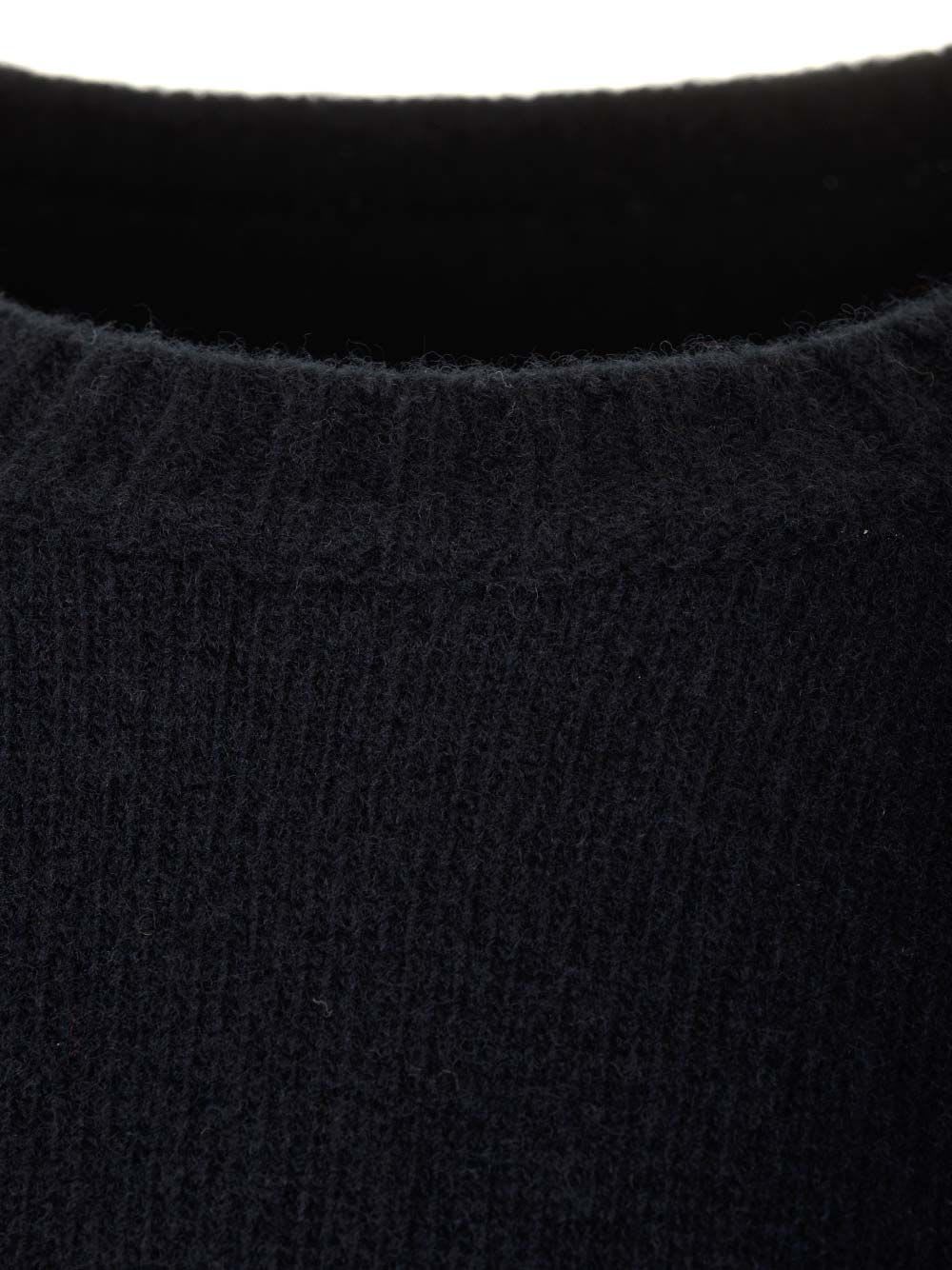 Shop Maison Margiela Lambswool Sweater In Blue