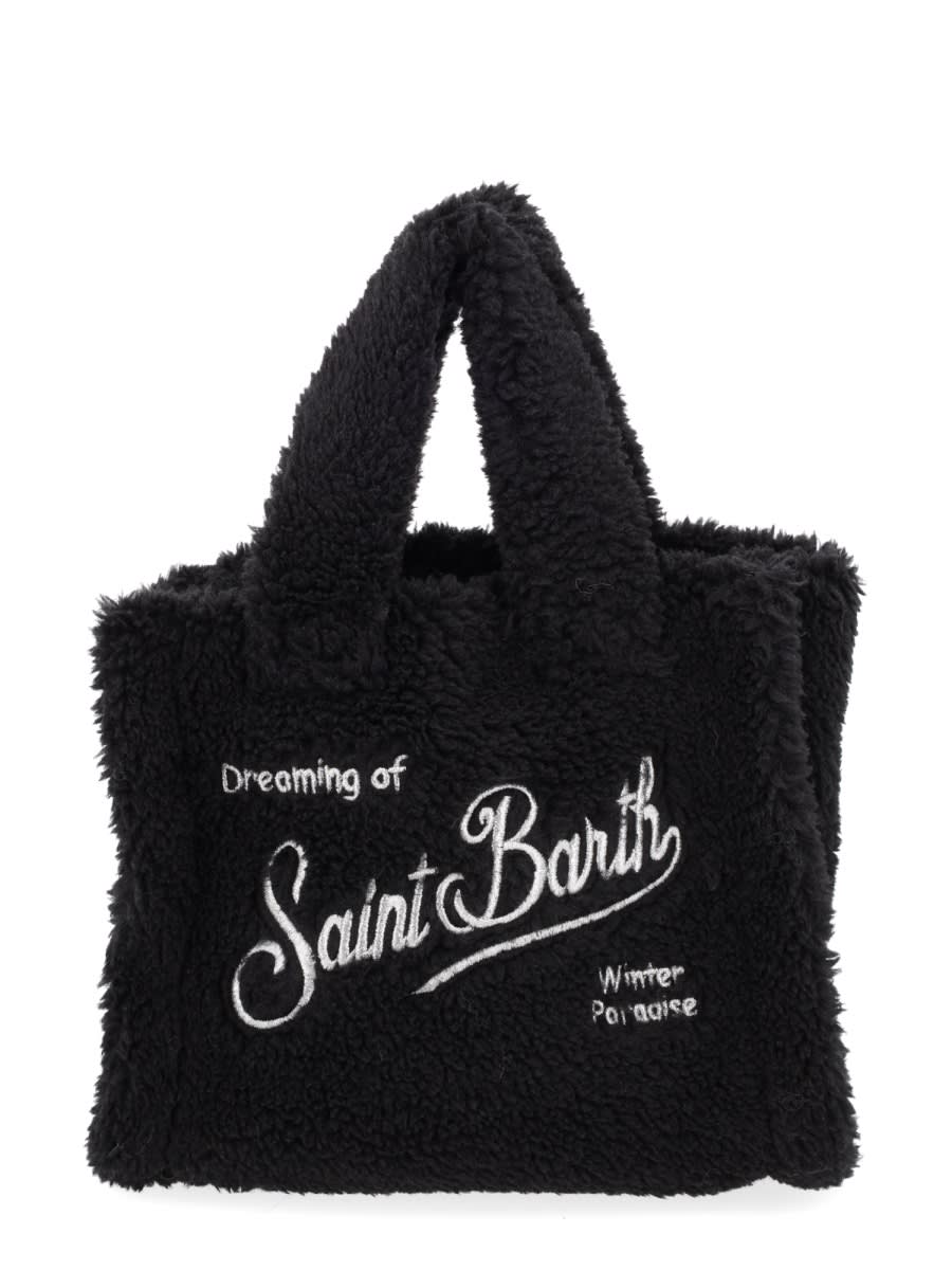 Mc2 Saint Barth Vanity Mini Tote Bag In Black