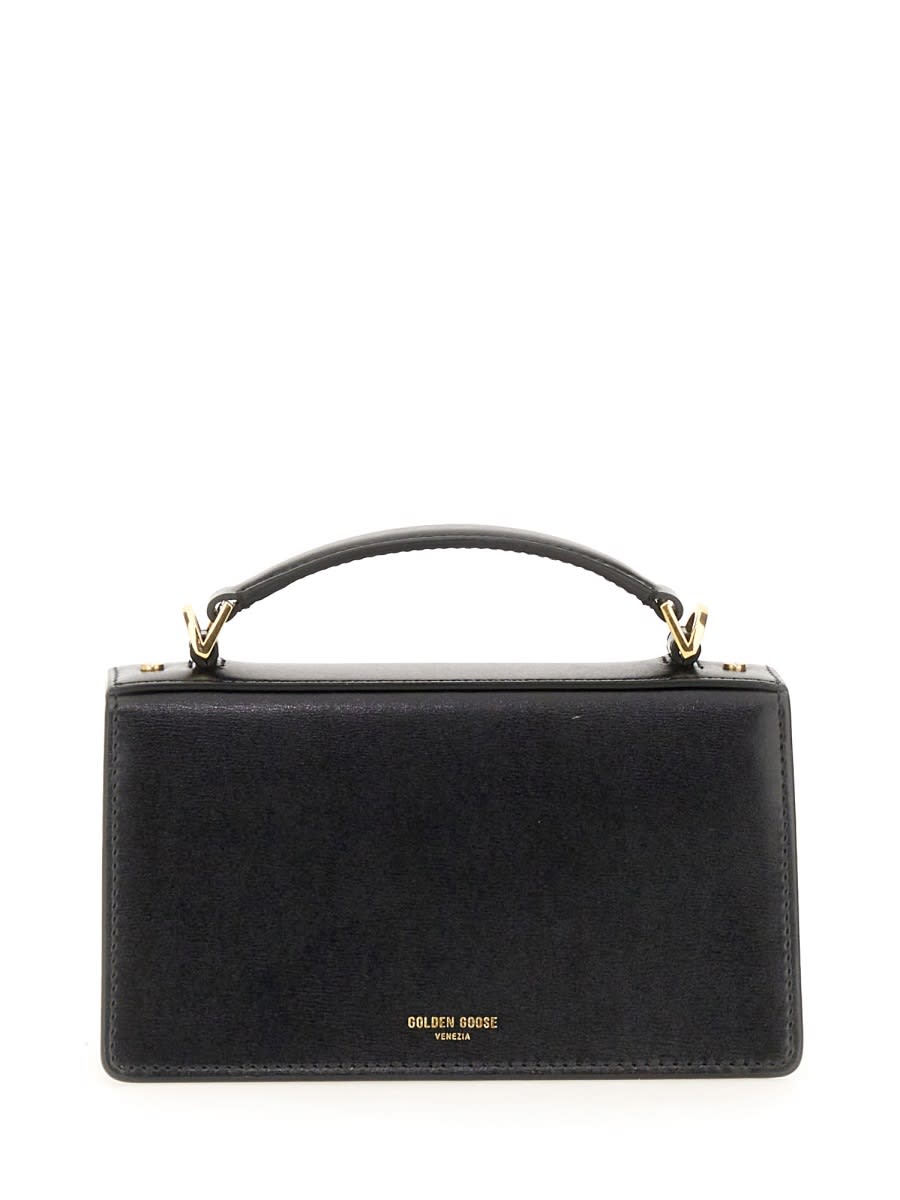 Shop Golden Goose Small Venice Bag In Black