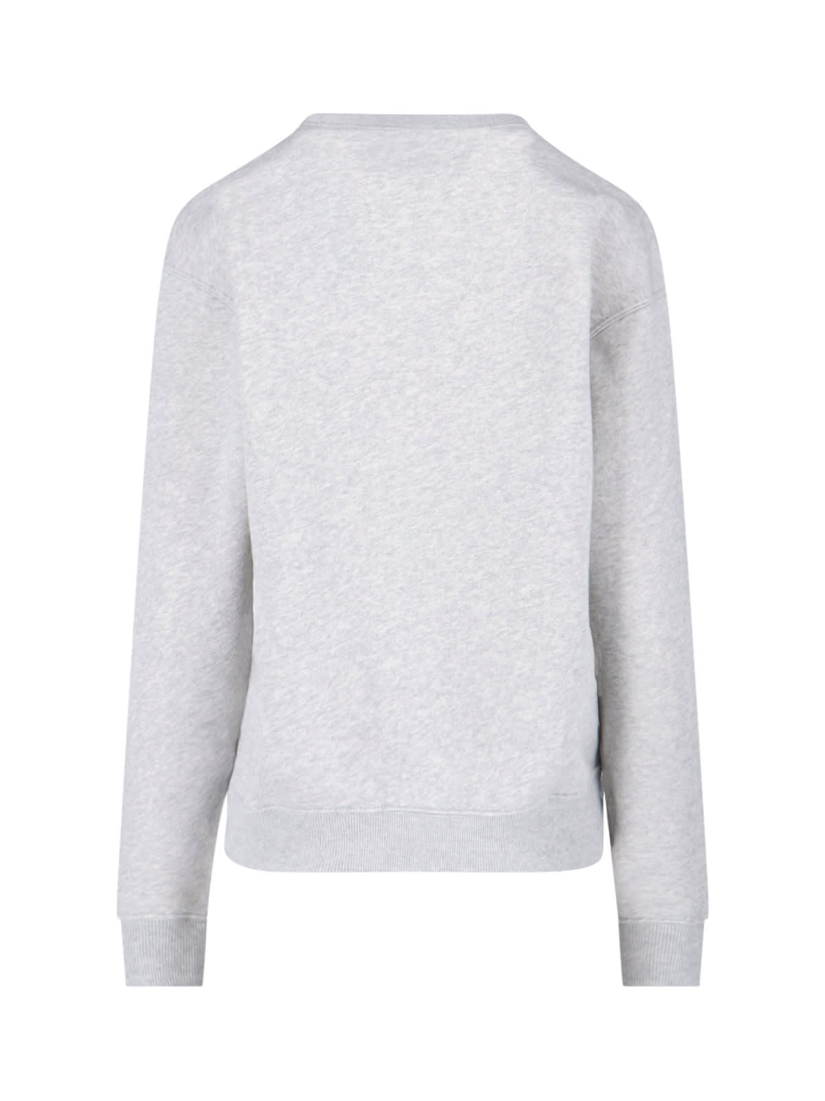 Polo Ralph Lauren Brushed Cotton Blend Sweatshirt With Iconic Polo Bear Print In Gray
