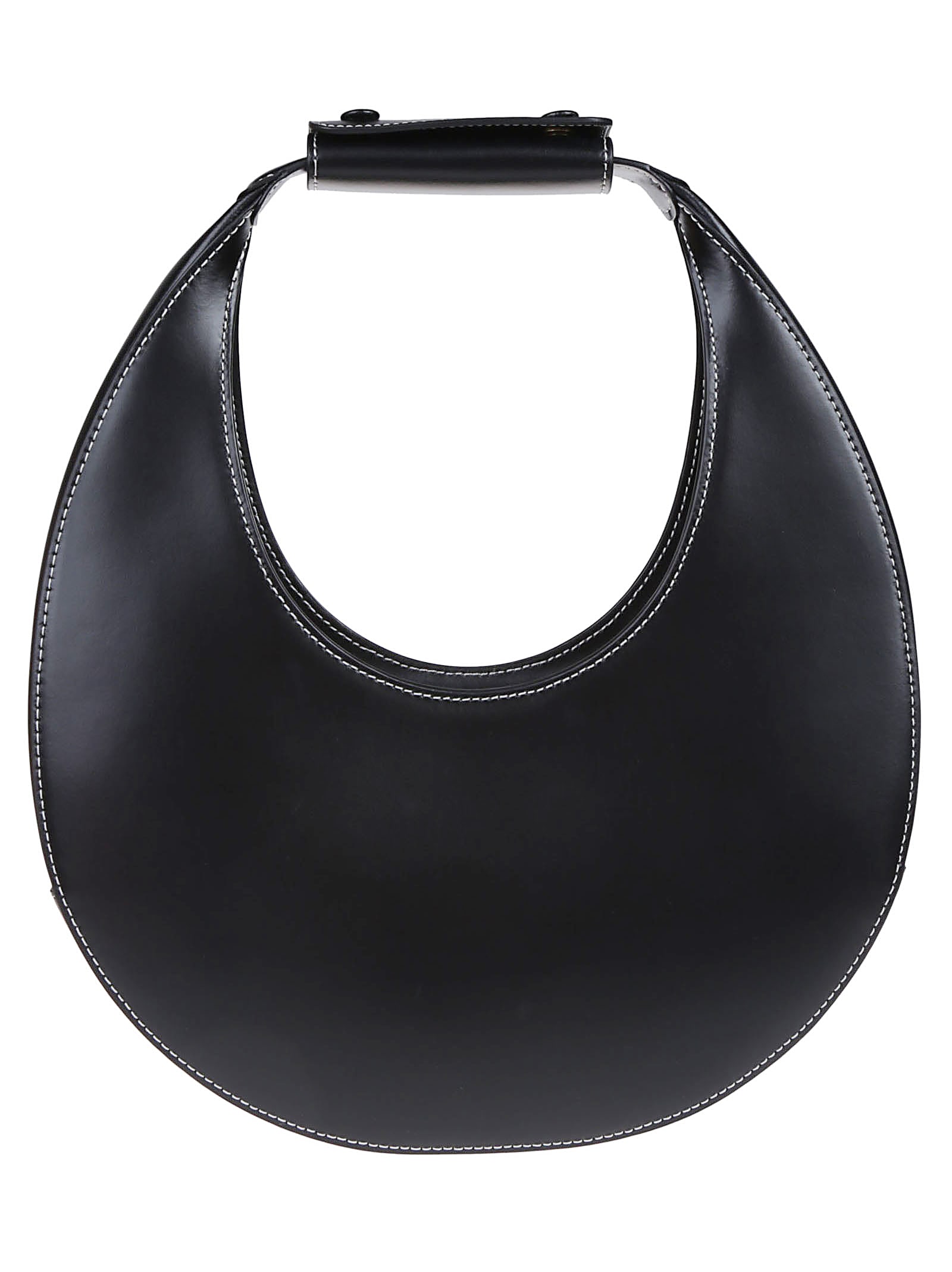 Staud One Handle And One Shoulder Bag In Black
