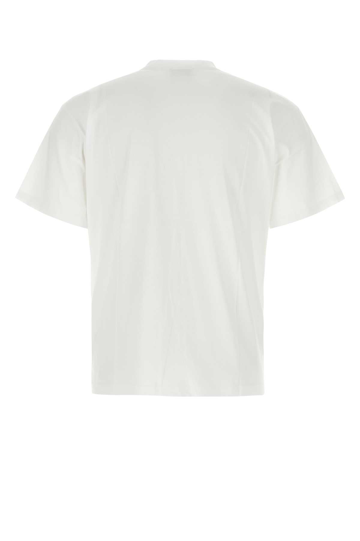 Aries White Cotton Temple T-shirt