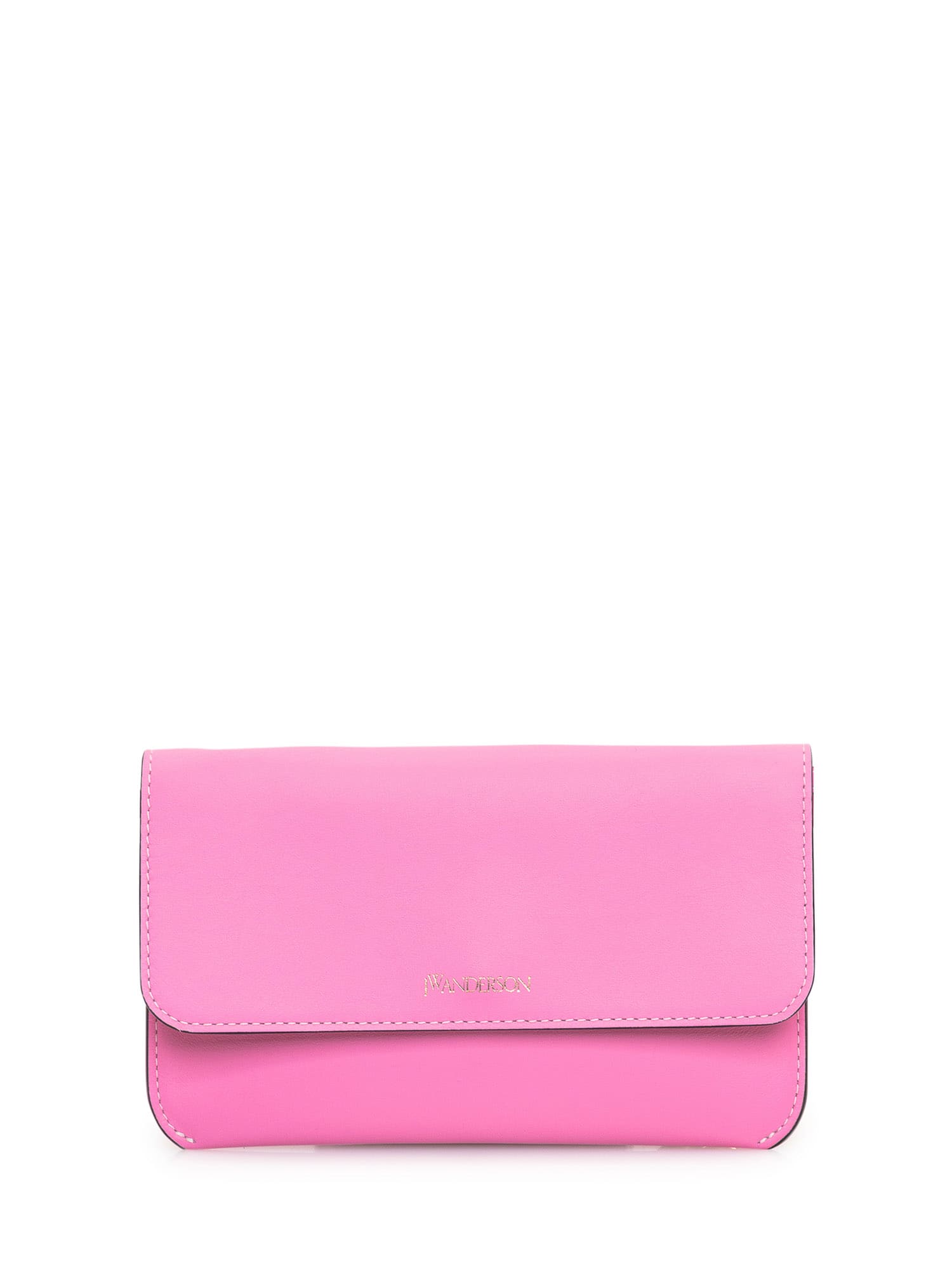 Jw Anderson J.w. Anderson Pink Leather Phone Bag