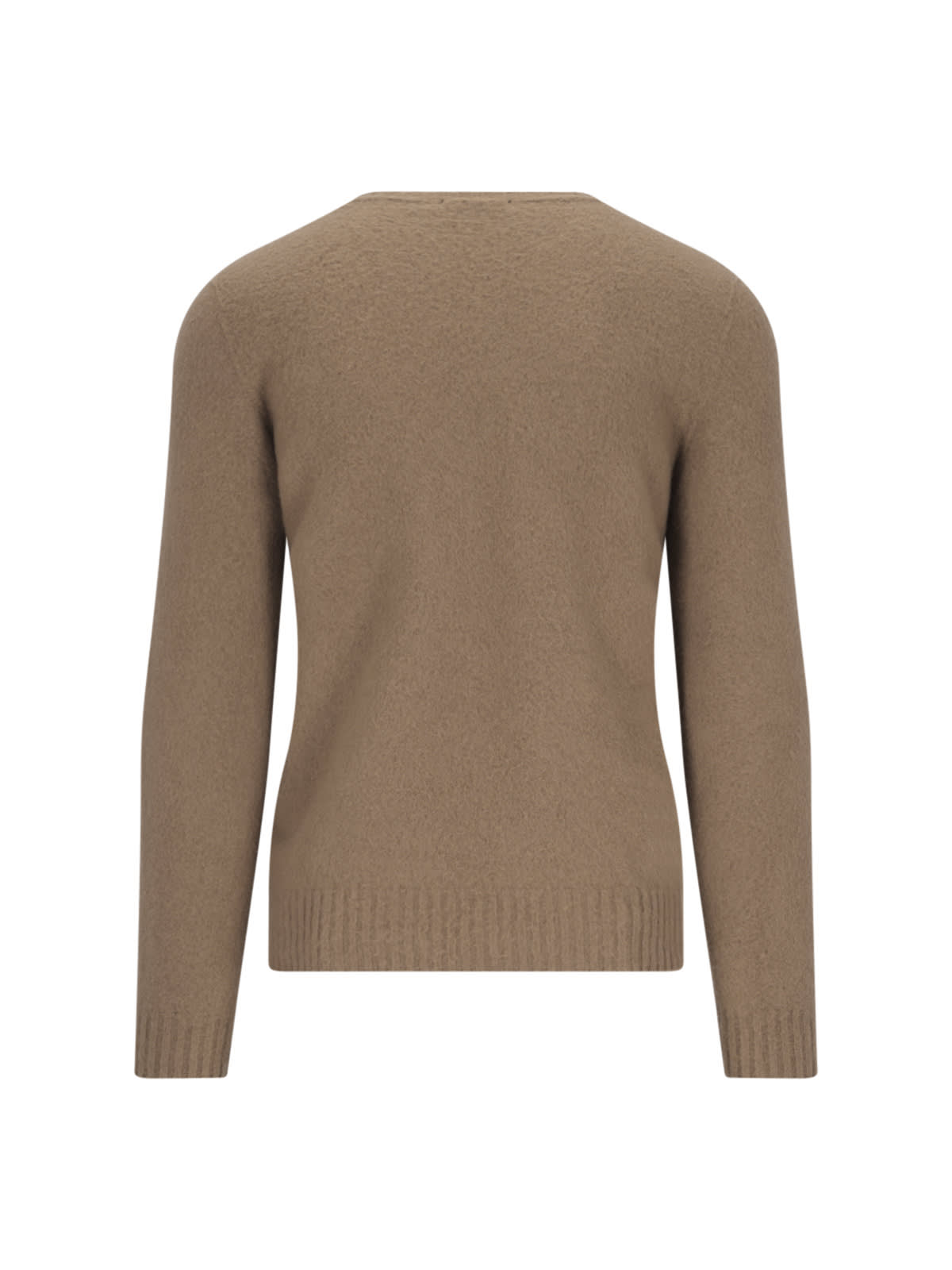 Shop Drumohr Classic Sweater In Brown