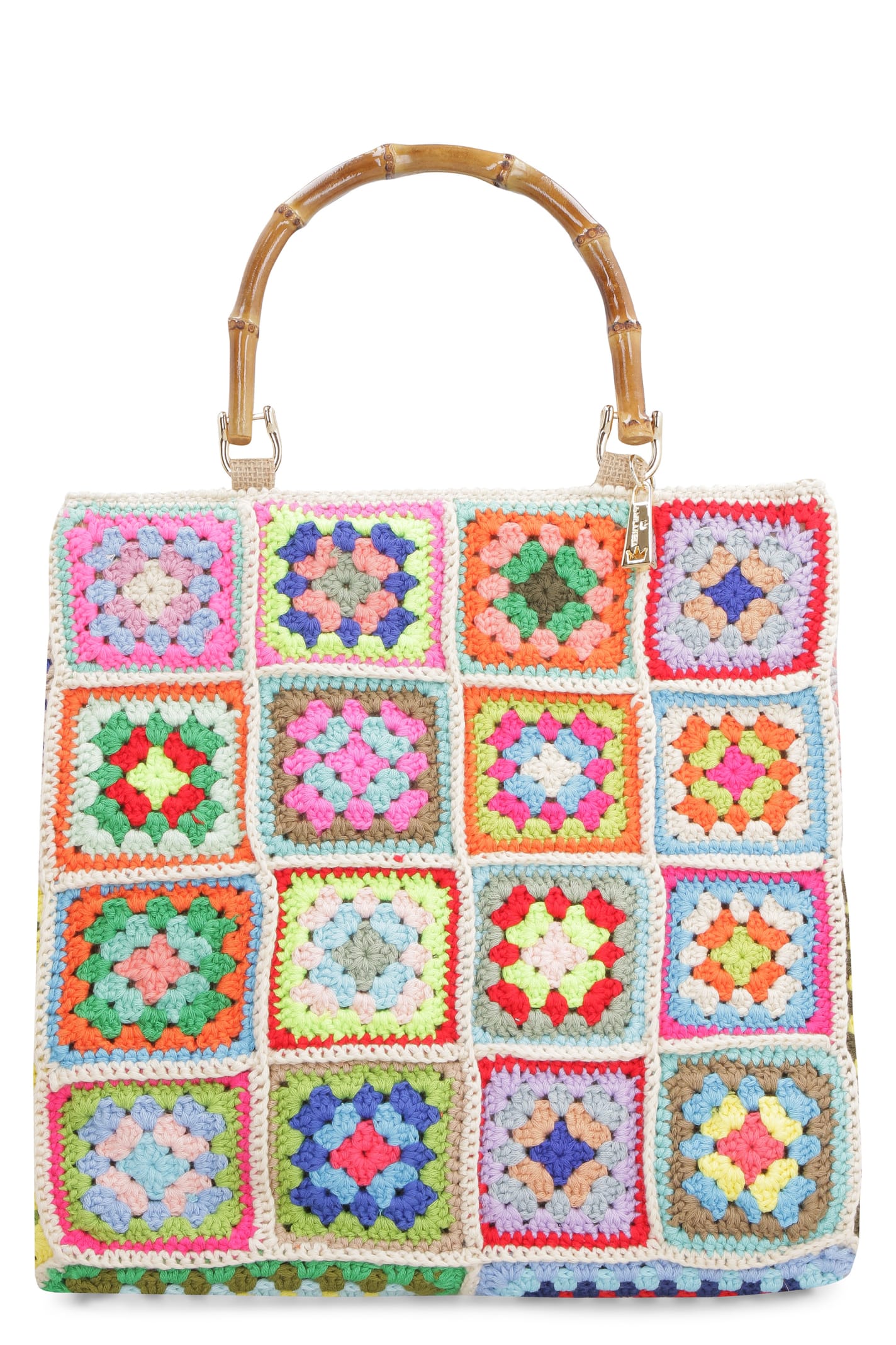 Lamilanesa Xc2 Crochet Bag In Multicolor