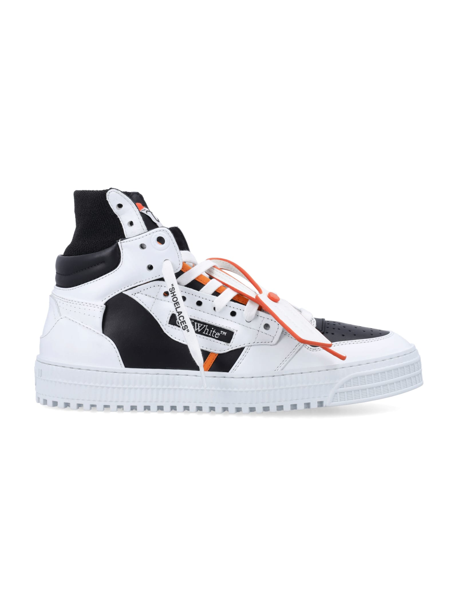 Shop Off-white 3.0 Off Court Calf Leather Black - White In Black White