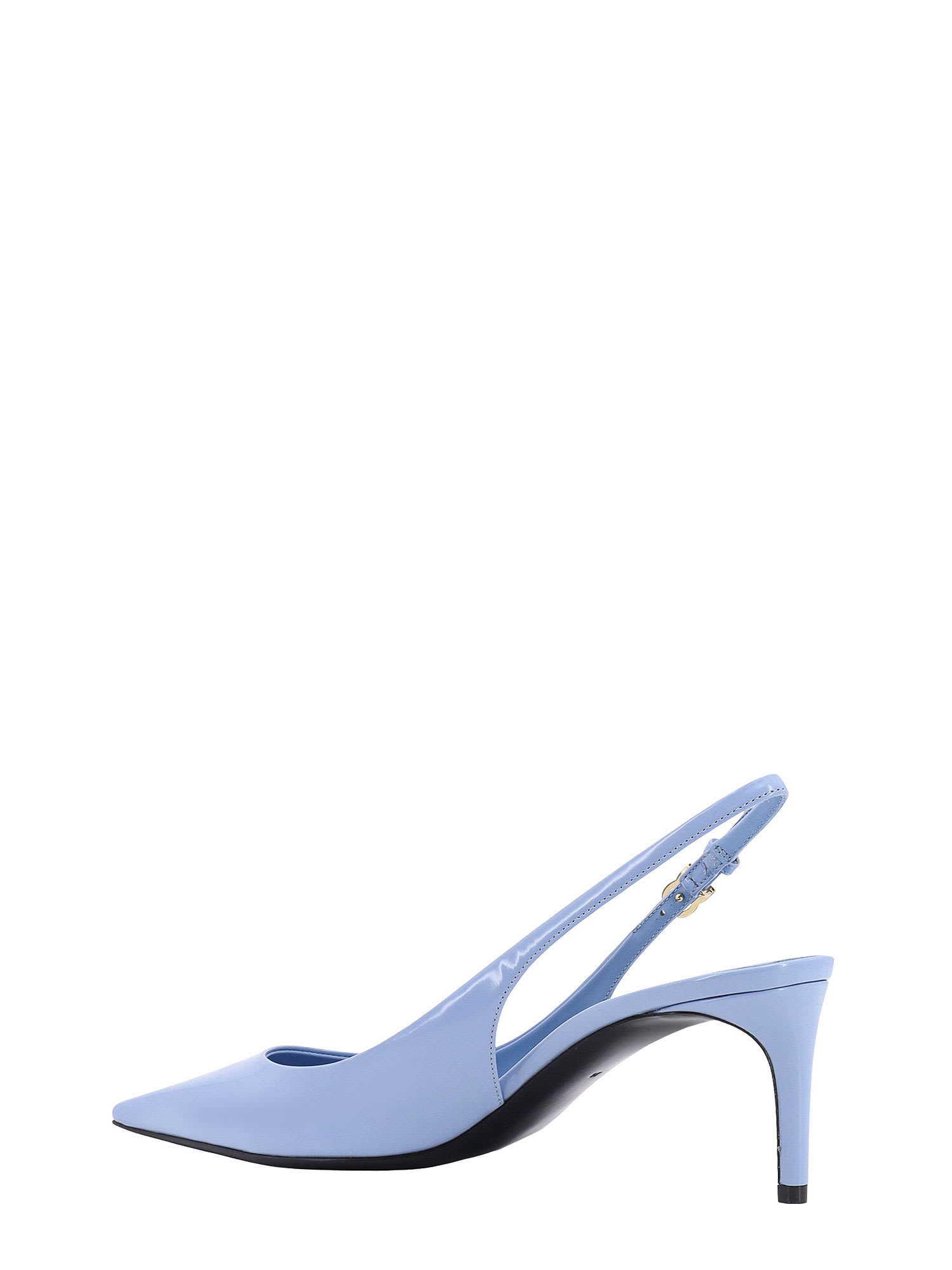 Shop Dolce & Gabbana Slingback In Blue