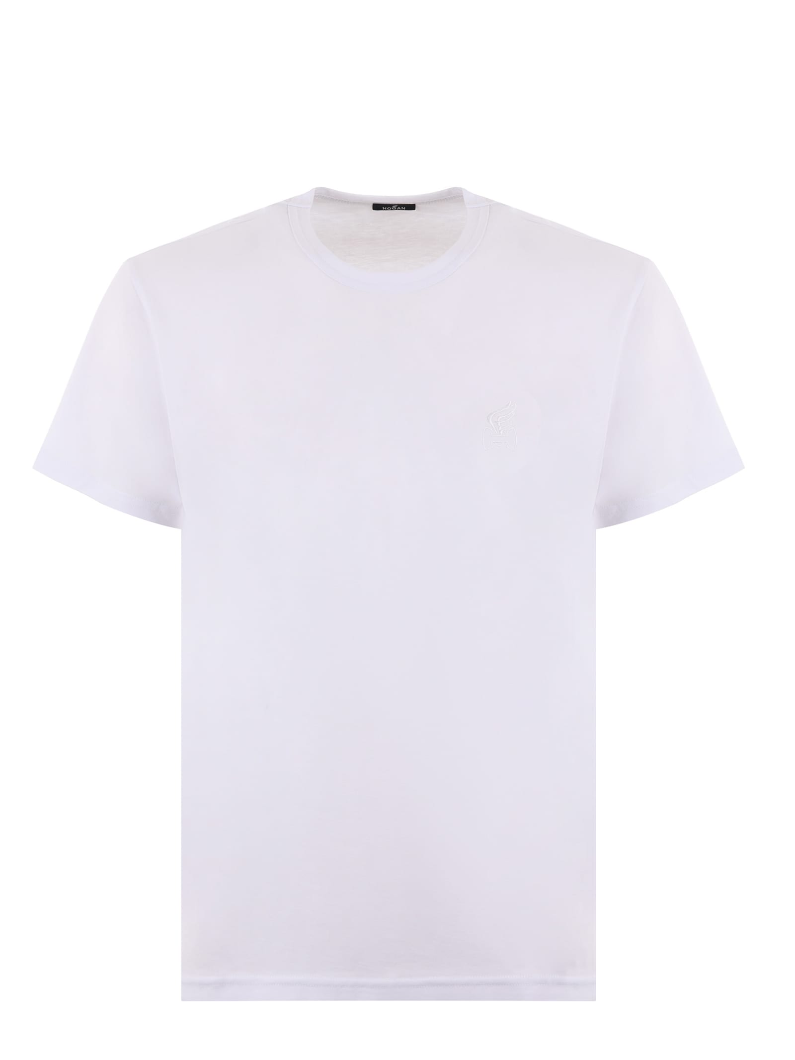 Shop Hogan T-shirt In White