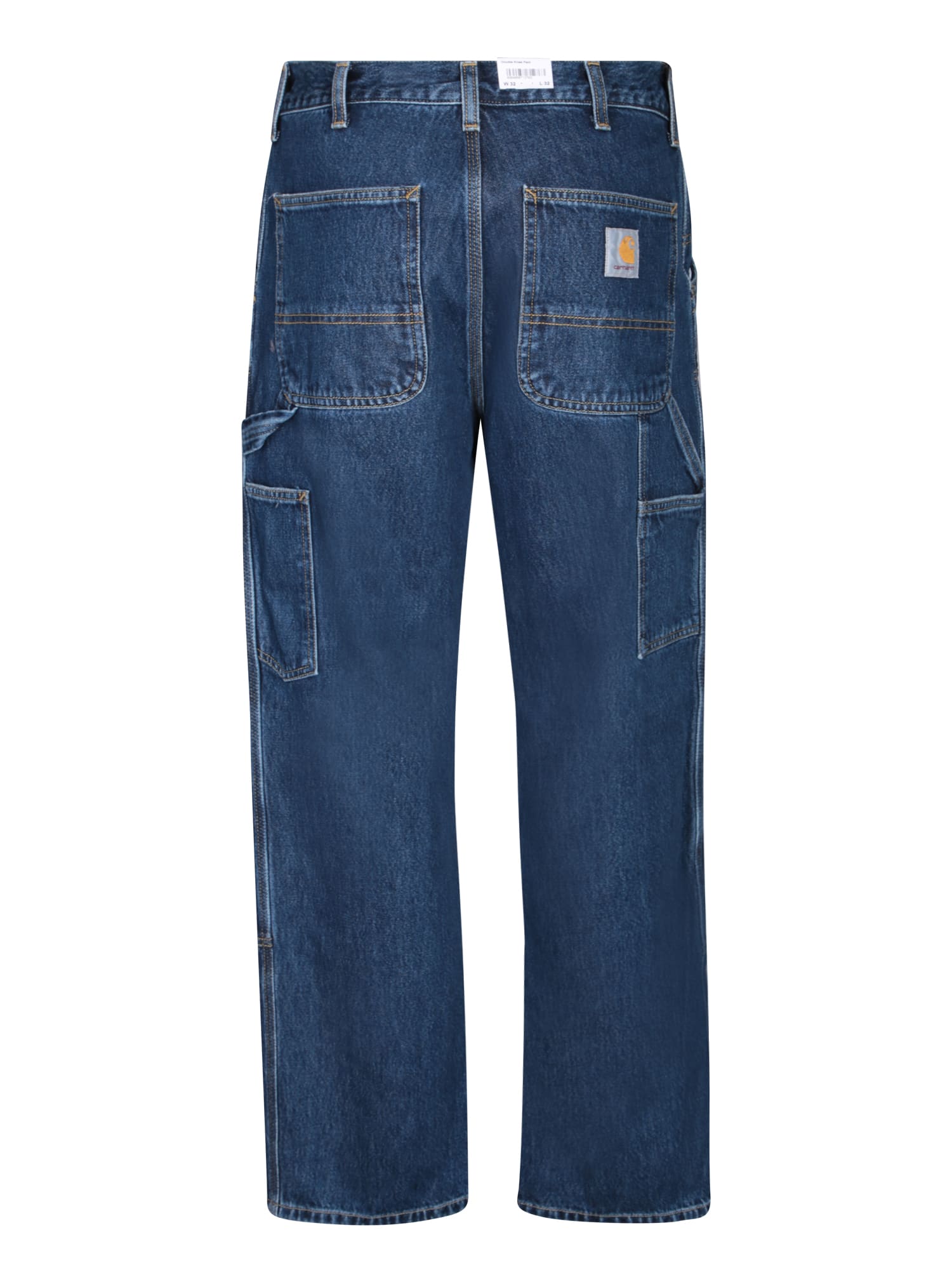 Carhartt Double Knee Jeans In Blue