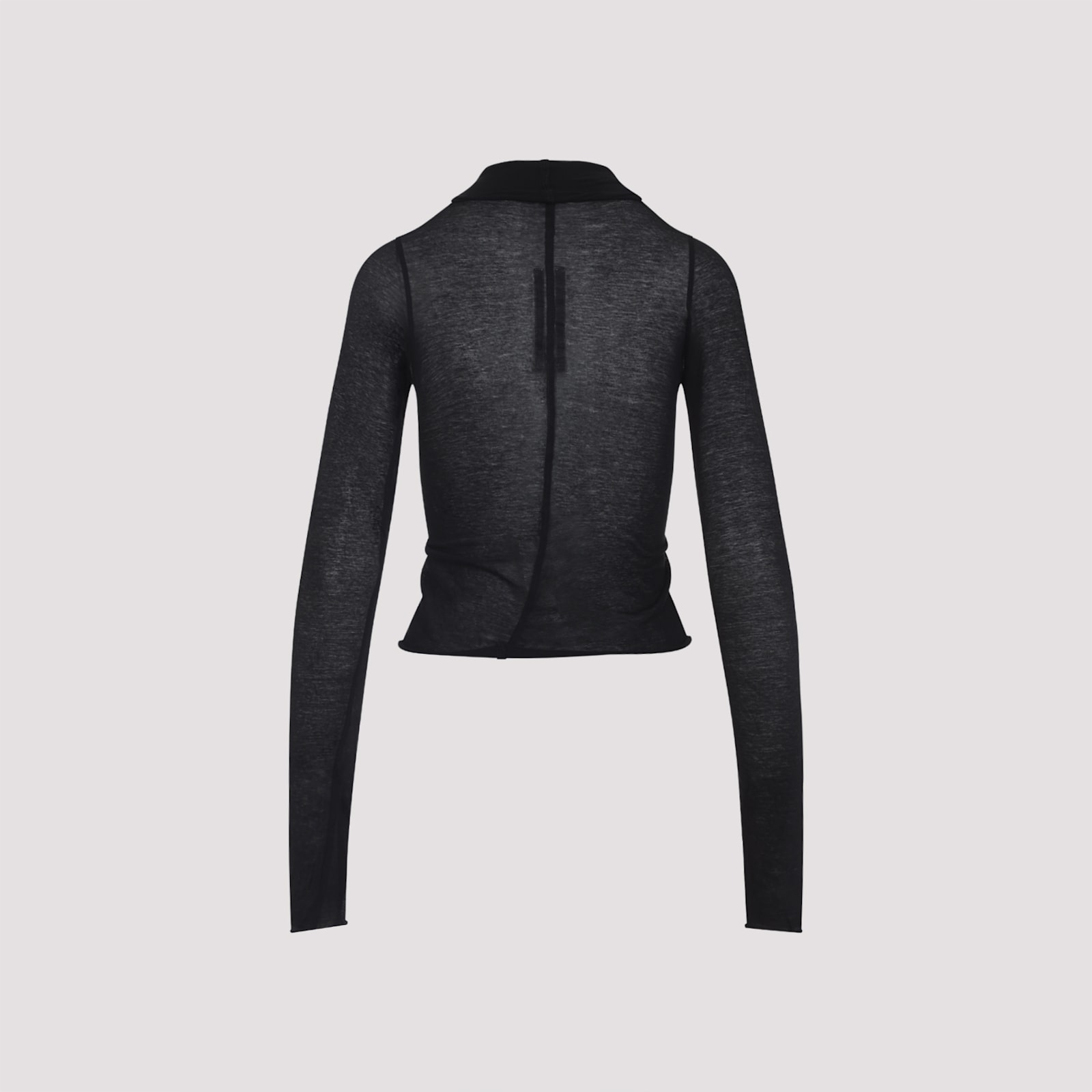 Rick Owens Allanah Long Sleeves Top Women In Black