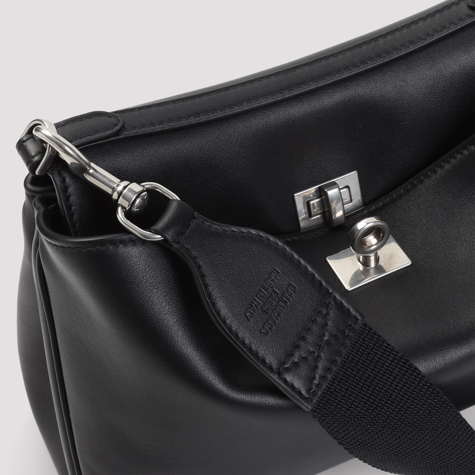 Balenciaga Rodeo Messenger Shoulder Bag In Black