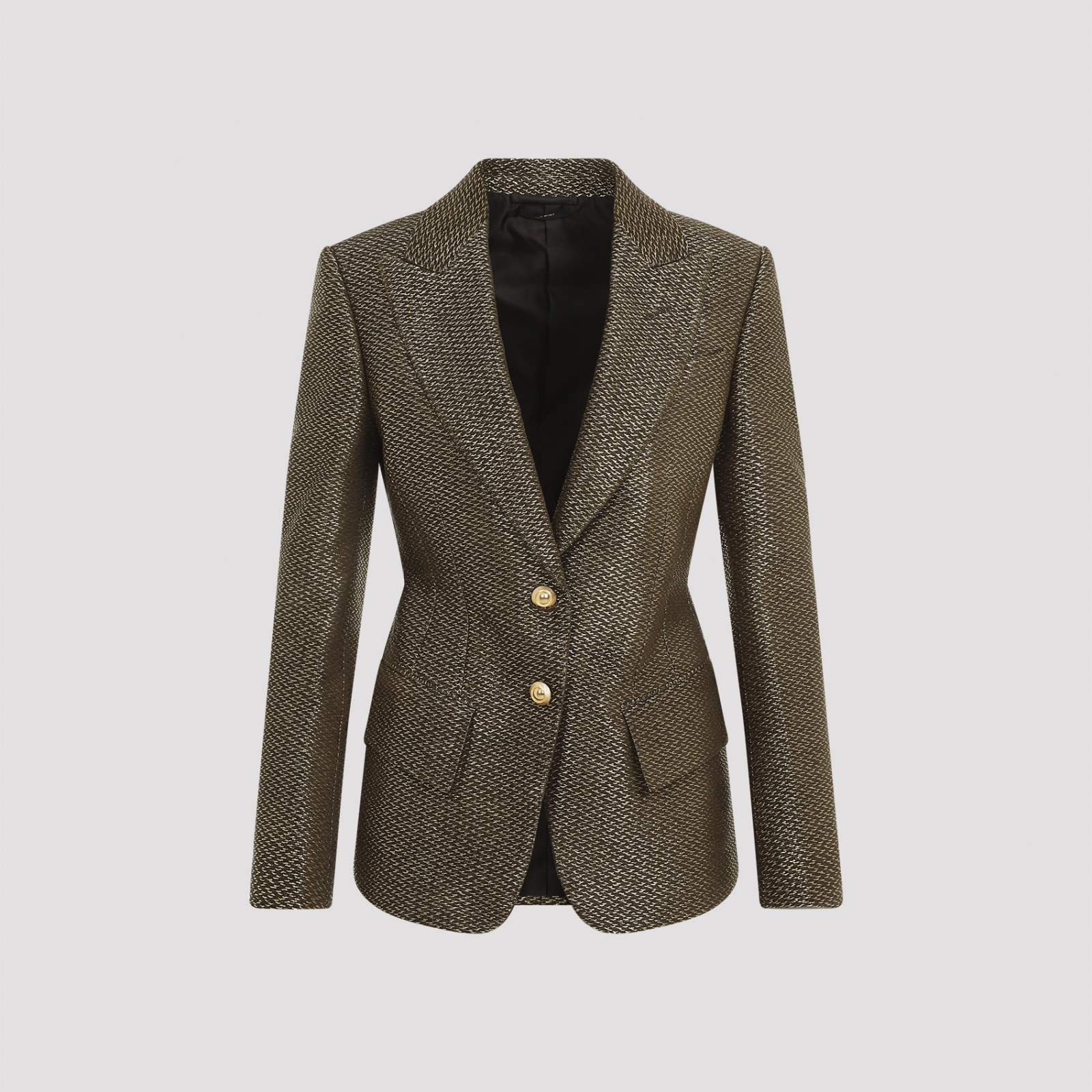 Boucle Single Breasted Jacket