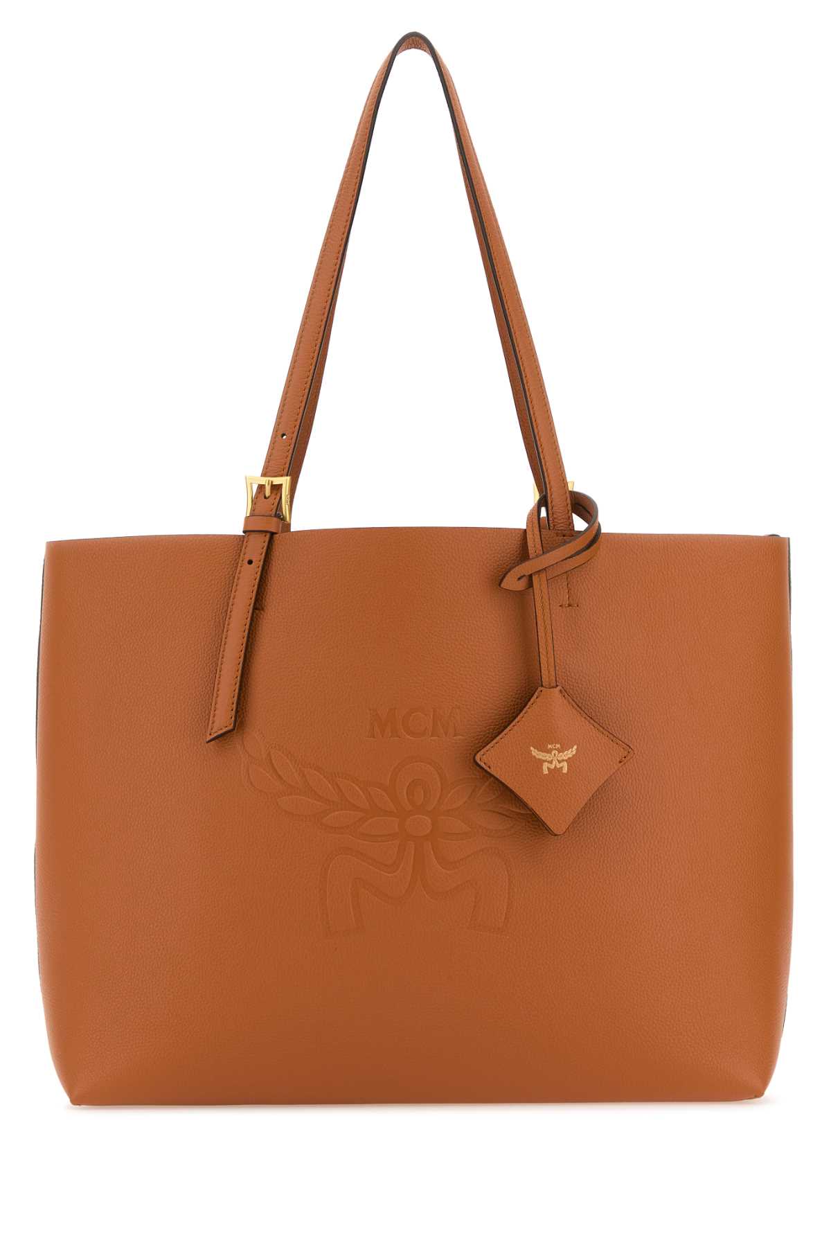 Caramel Leather Medium Himmel Shopping Bag