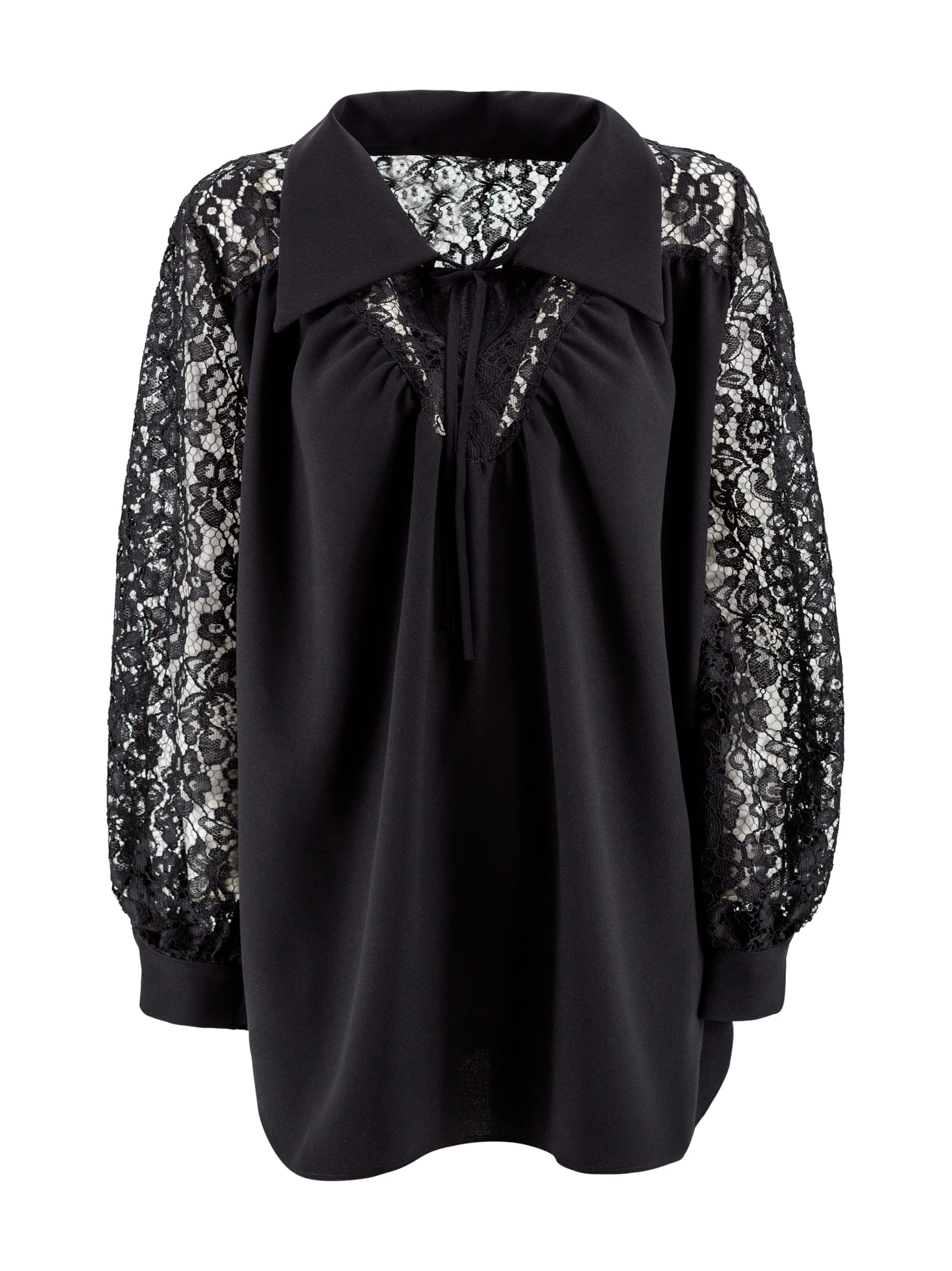 Shop Cote Victoria Black Lace Shirt