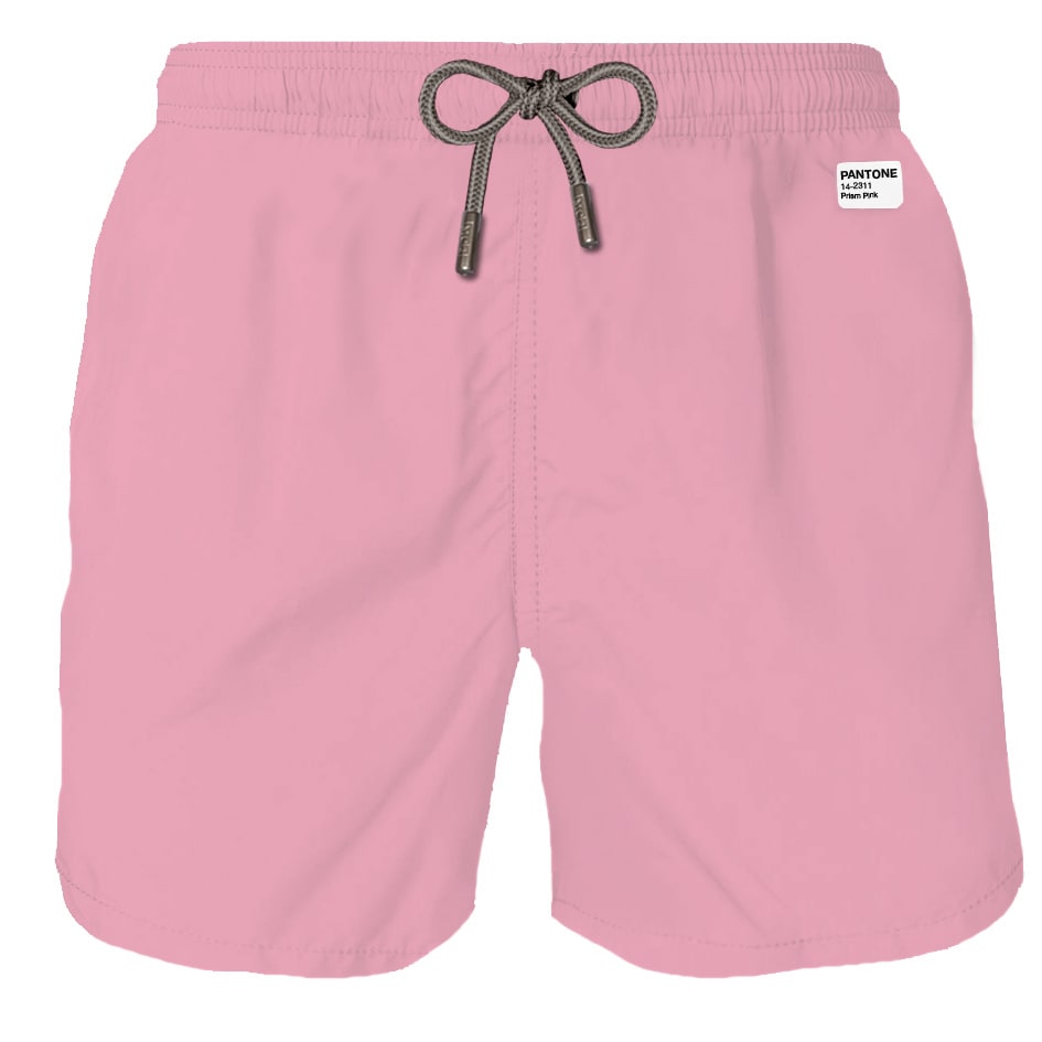 MC2 Saint Barth Pink Fabric Swim Shorts - Pantone® Special Edition