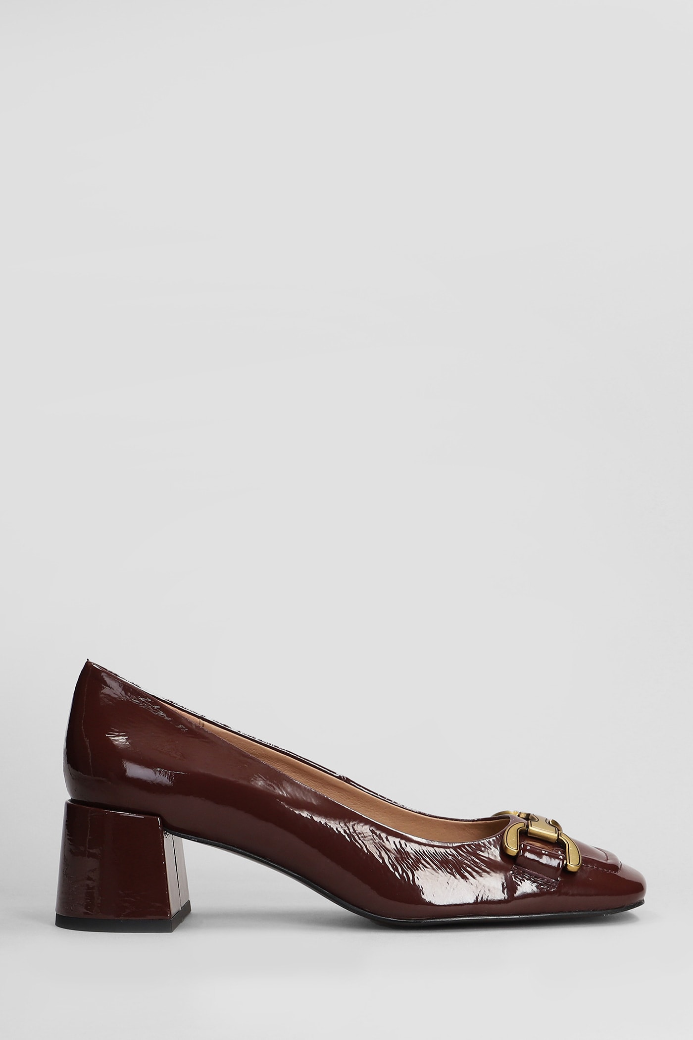 Renee Pump 55 Pumps In Bordeaux Patent Leather