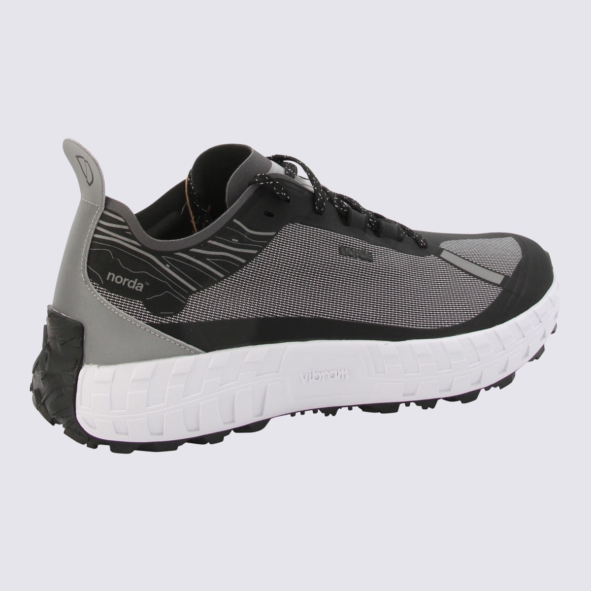Shop Norda Grey The 001 W Blk Sneakers In Black