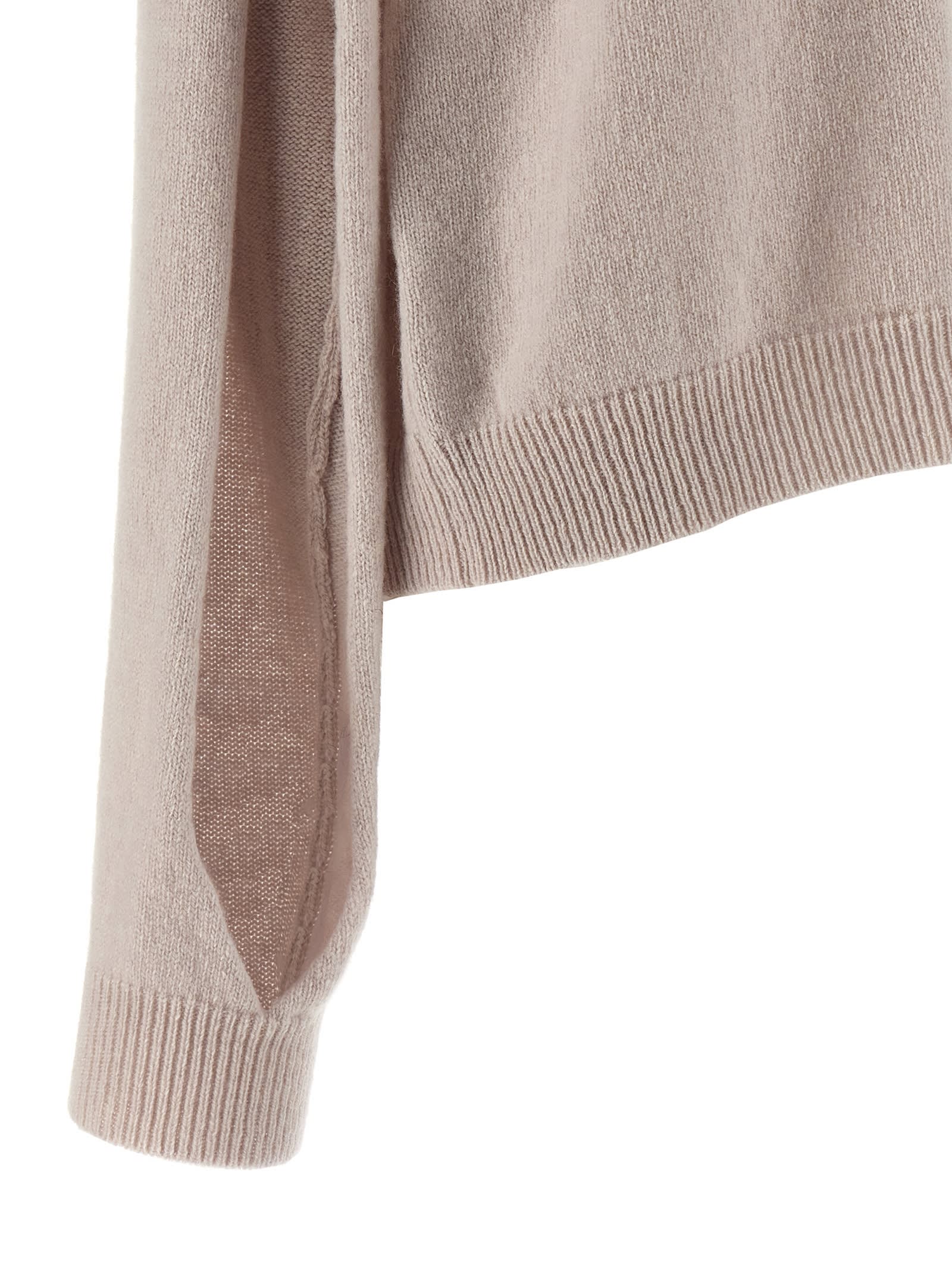 Shop Ramael Dorsal Sweater In Beige