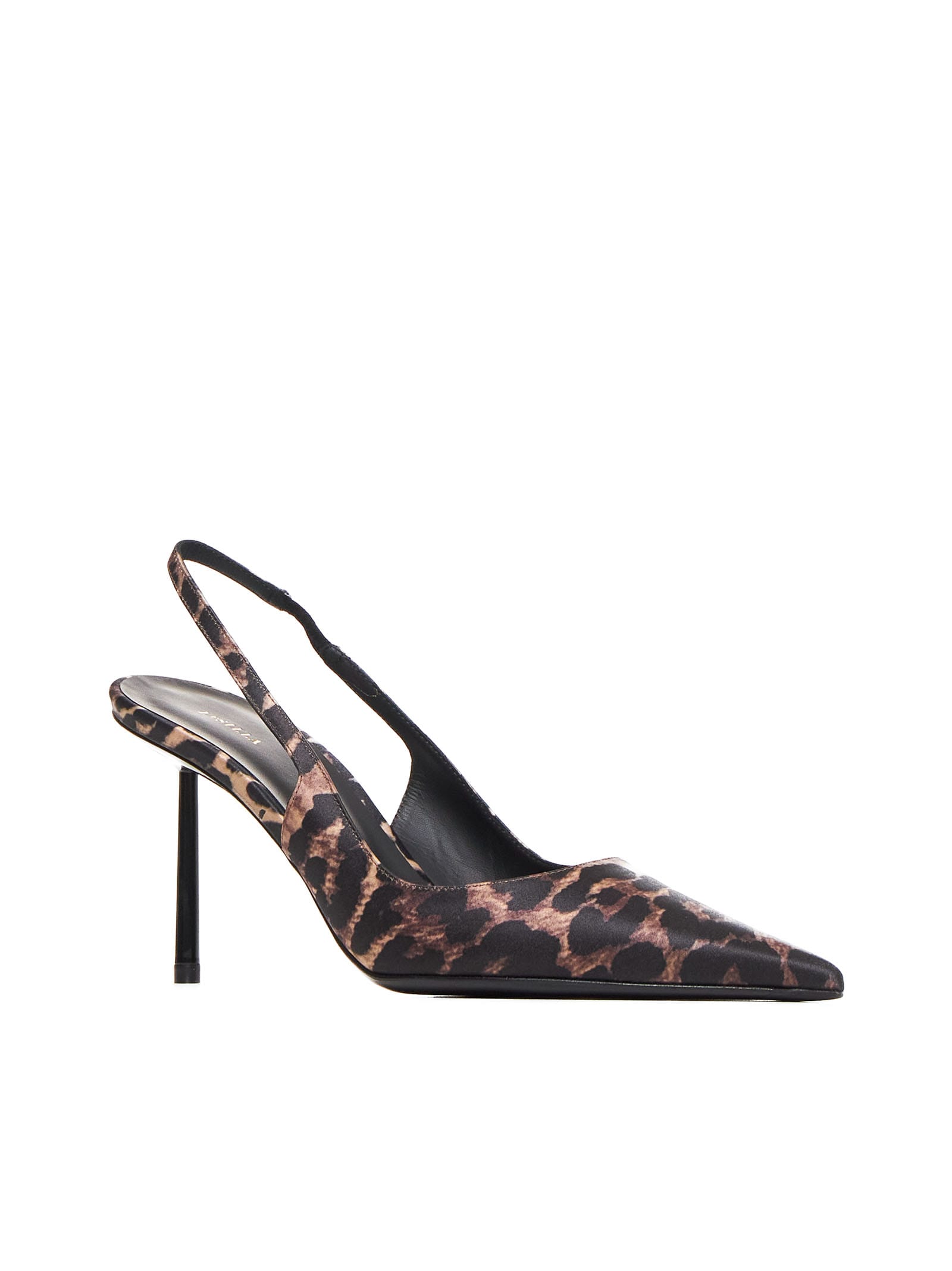 Shop Le Silla High-heeled Shoe In Savana/nero