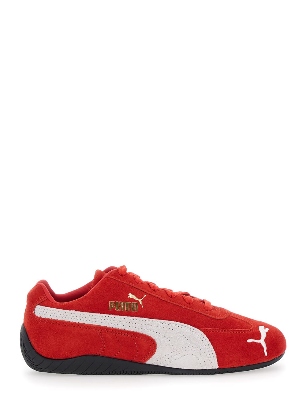 Puma Speed Cat Sneaker In Red